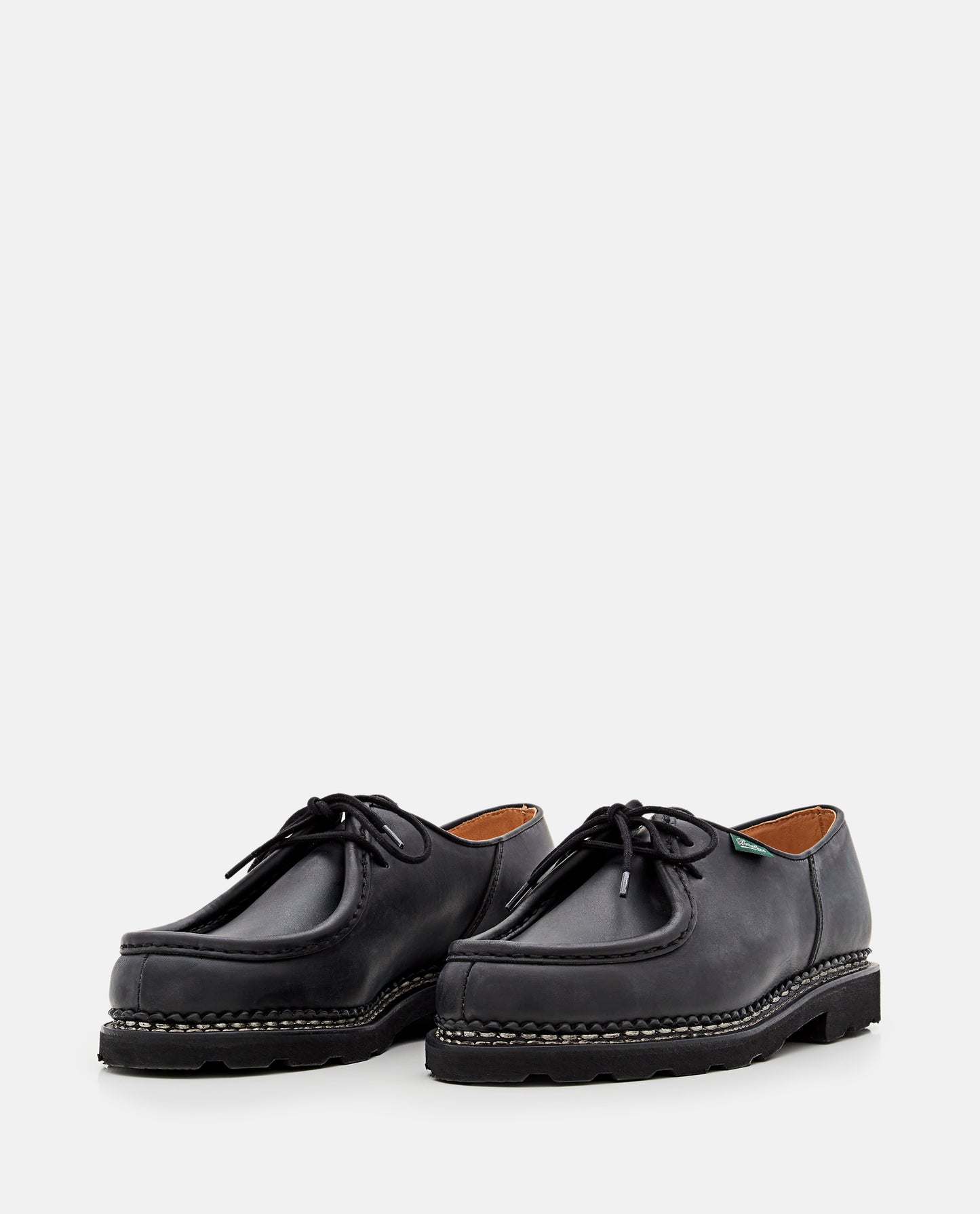 MICHAEL LEATHER DERBY SHOES
