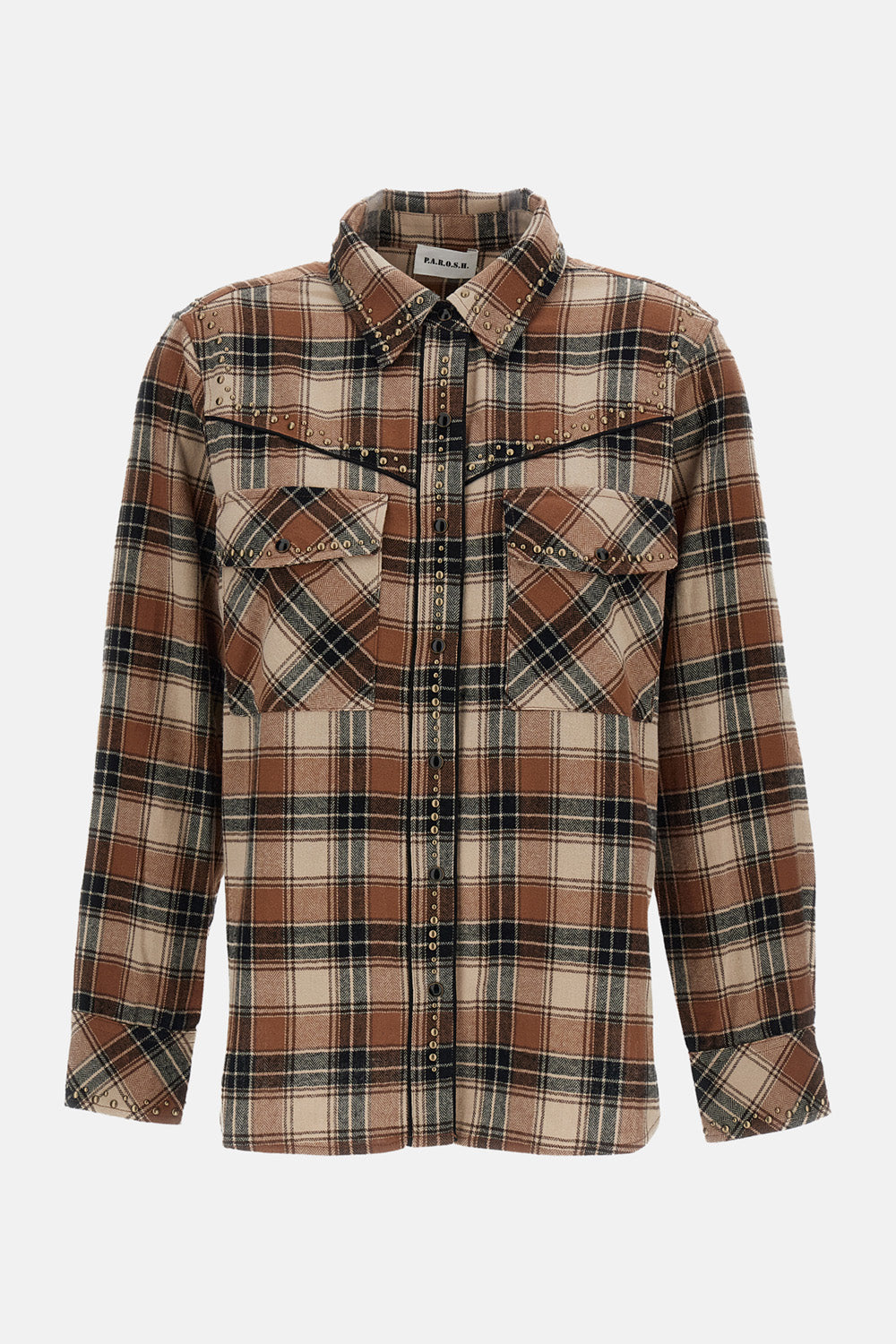 WESTERN-INSPIRED SHIRT WITH STUDS
