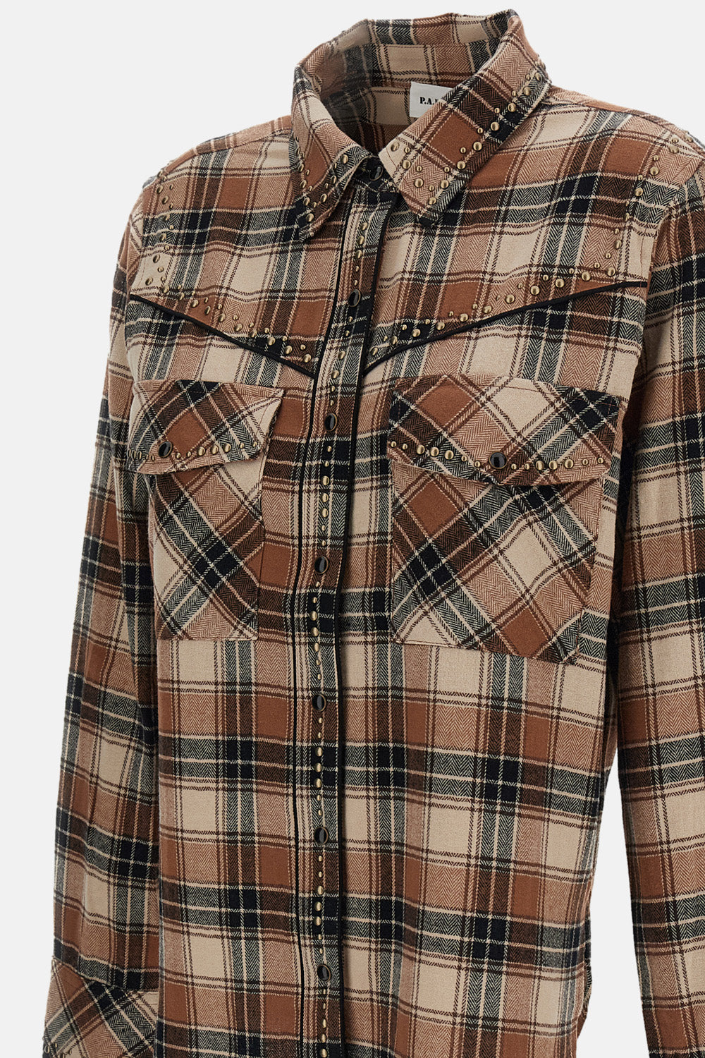 WESTERN-INSPIRED SHIRT WITH STUDS