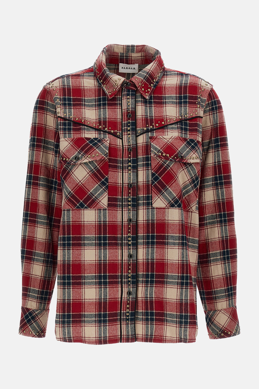 WESTERN-INSPIRED SHIRT WITH STUDS