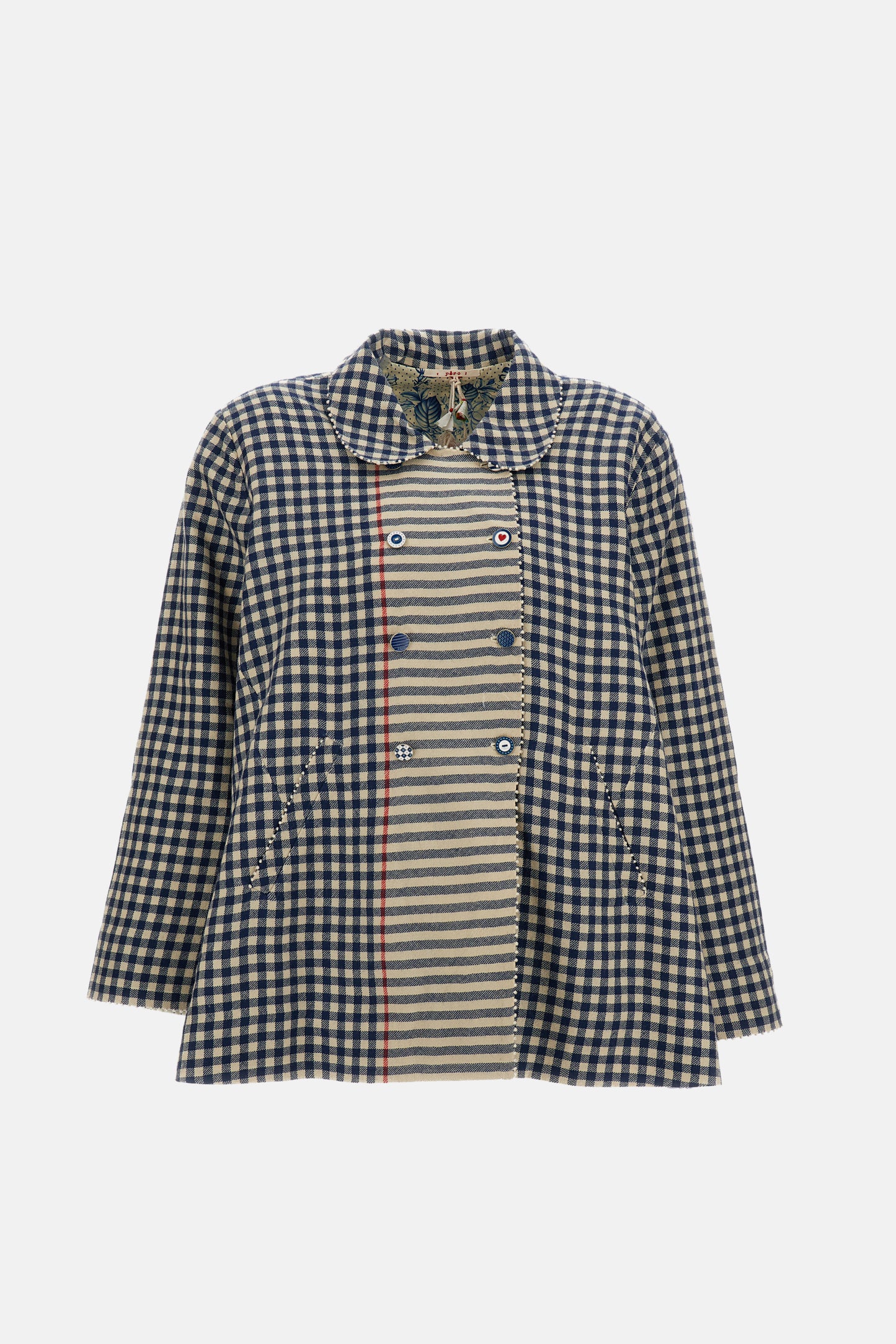 REVERSIBLE DOUBLE-BREASTED JACKET