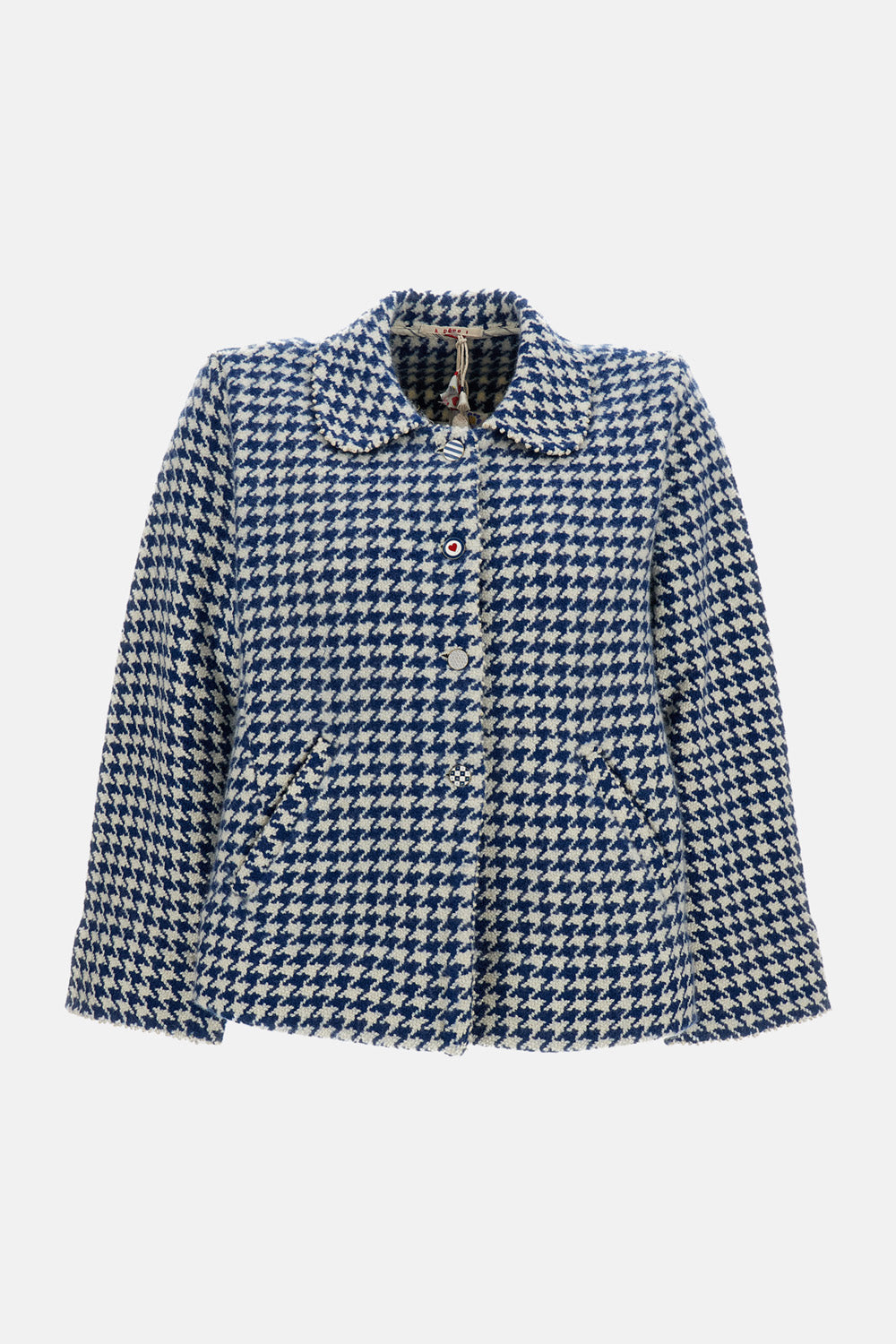 CROPPED WOOL KNIT JACKET