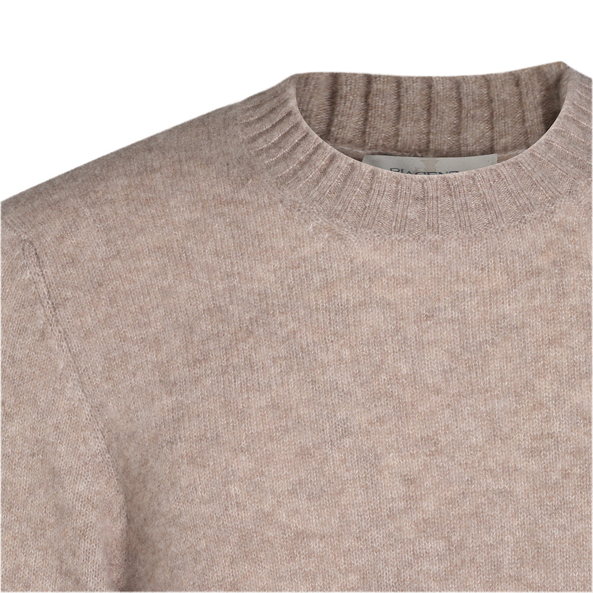 BEIGE WOOL KNITWEAR