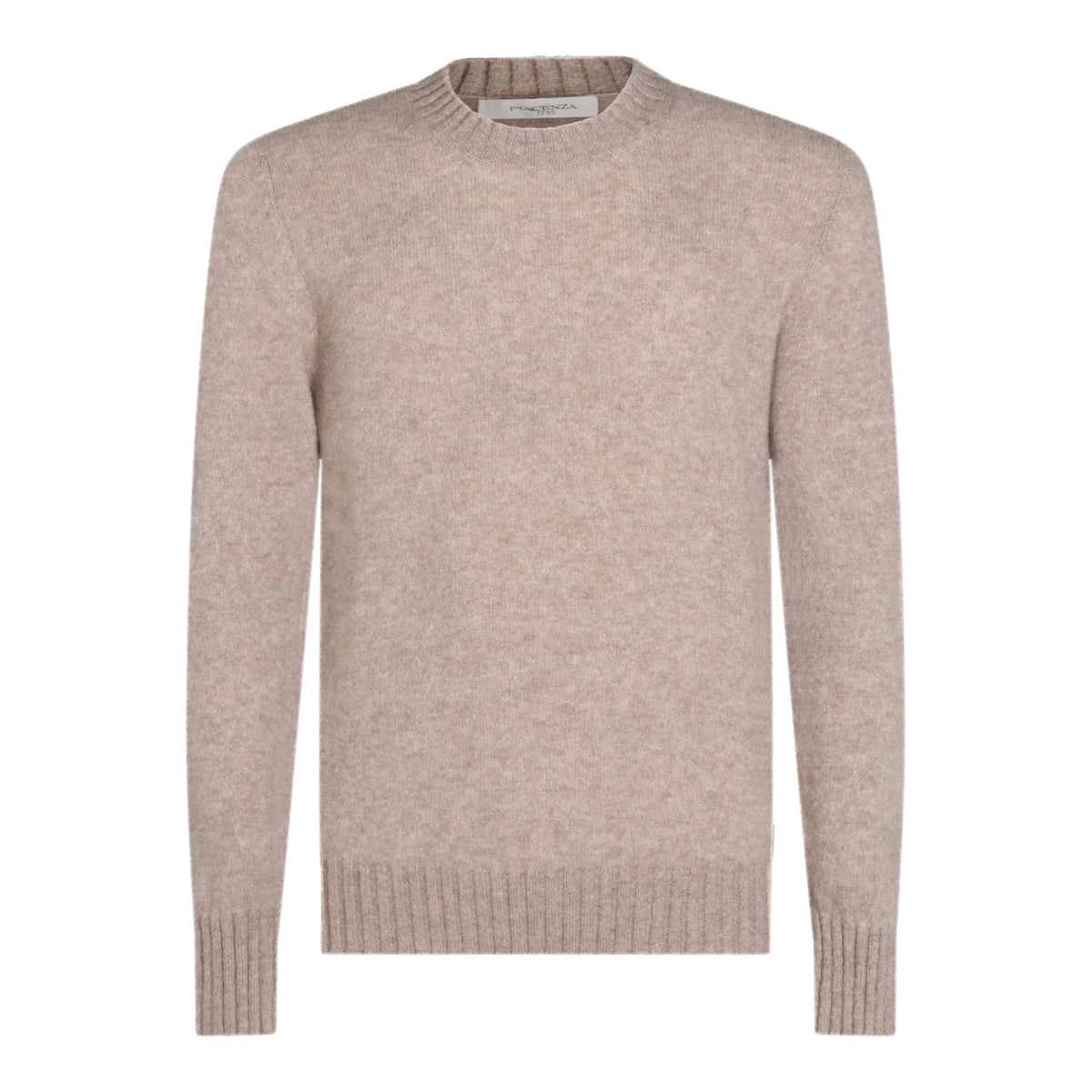 BEIGE WOOL KNITWEAR