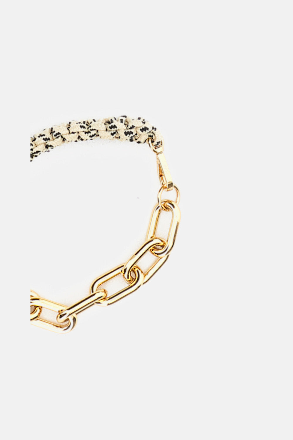BRAIDED CORD CHAIN NECKLACE