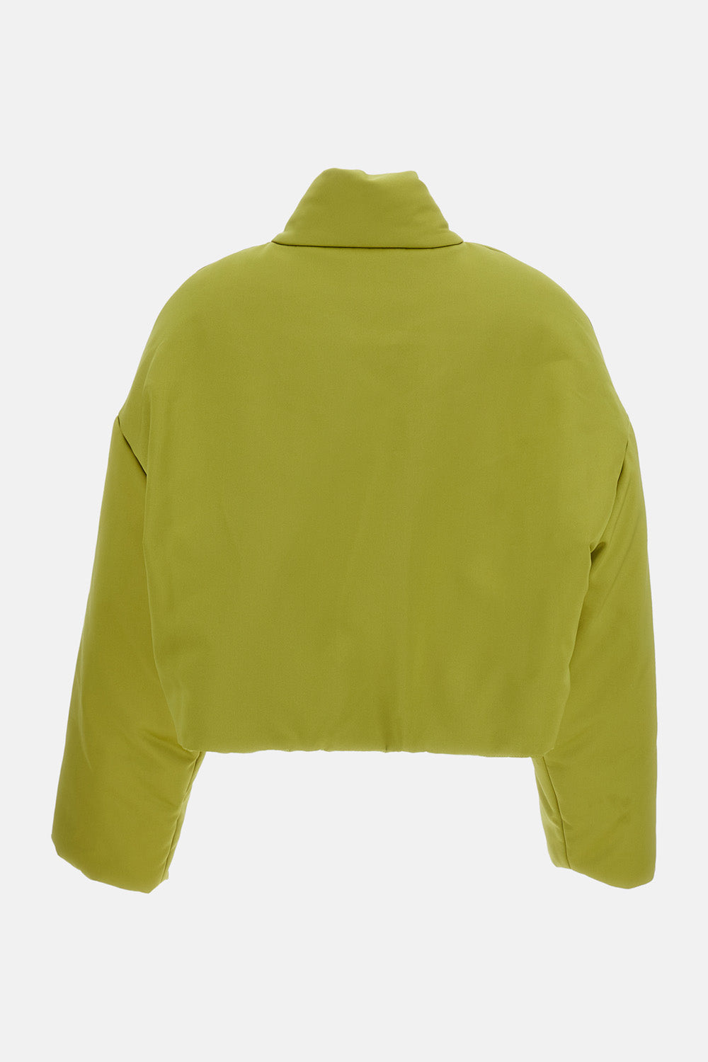 CROPPED DUCHESSE BOMBER JACKET