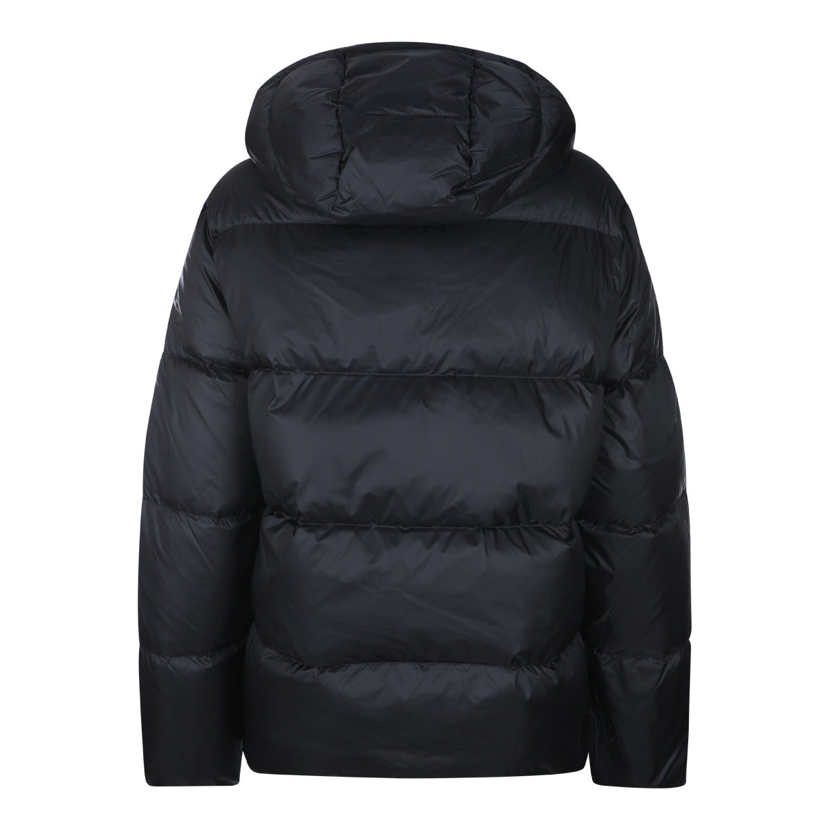 BLACK PUFFER DOWN JACKET