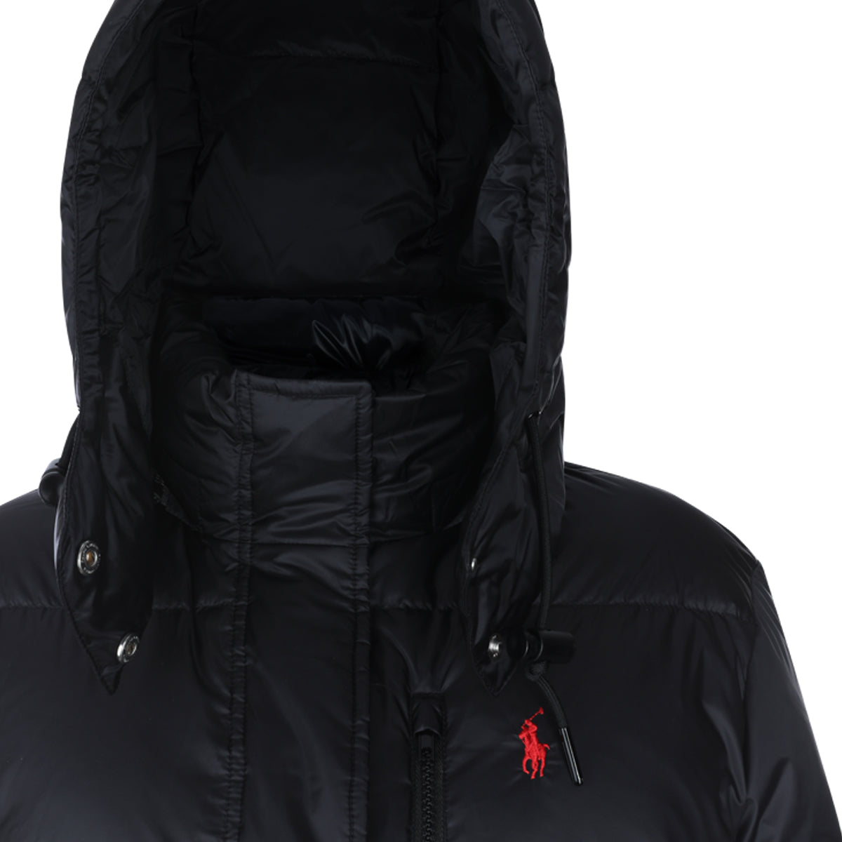 BLACK PUFFER DOWN JACKET