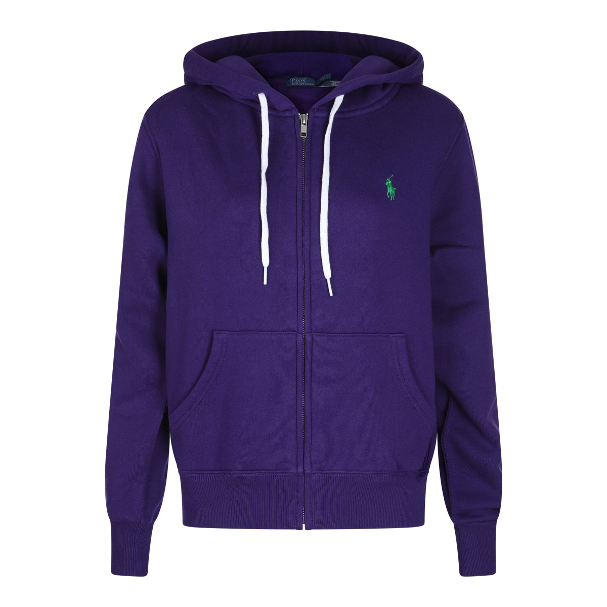 DARK VINTAGE GREY COTTON HOODED SWEATSHIRT