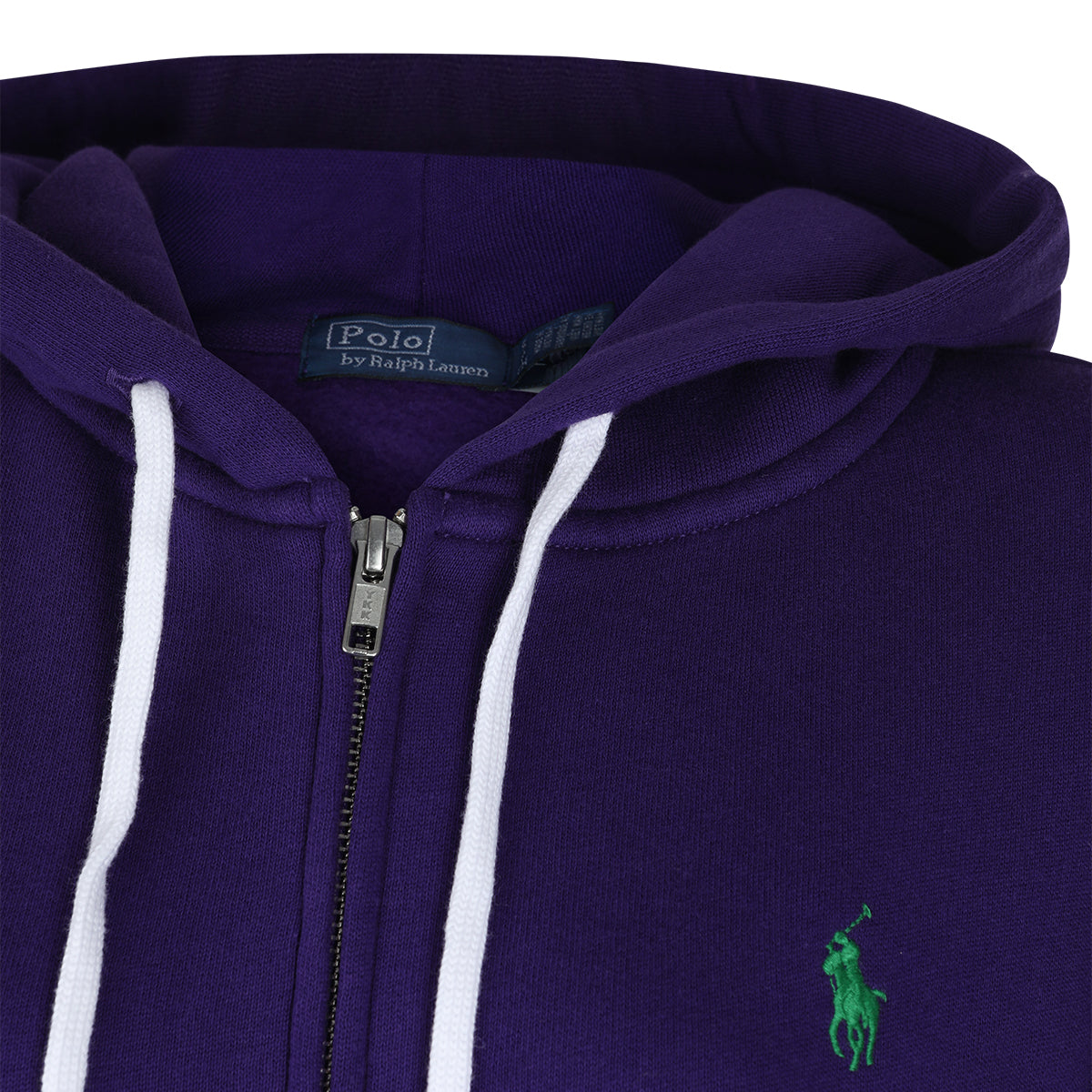 DARK VINTAGE GREY COTTON HOODED SWEATSHIRT