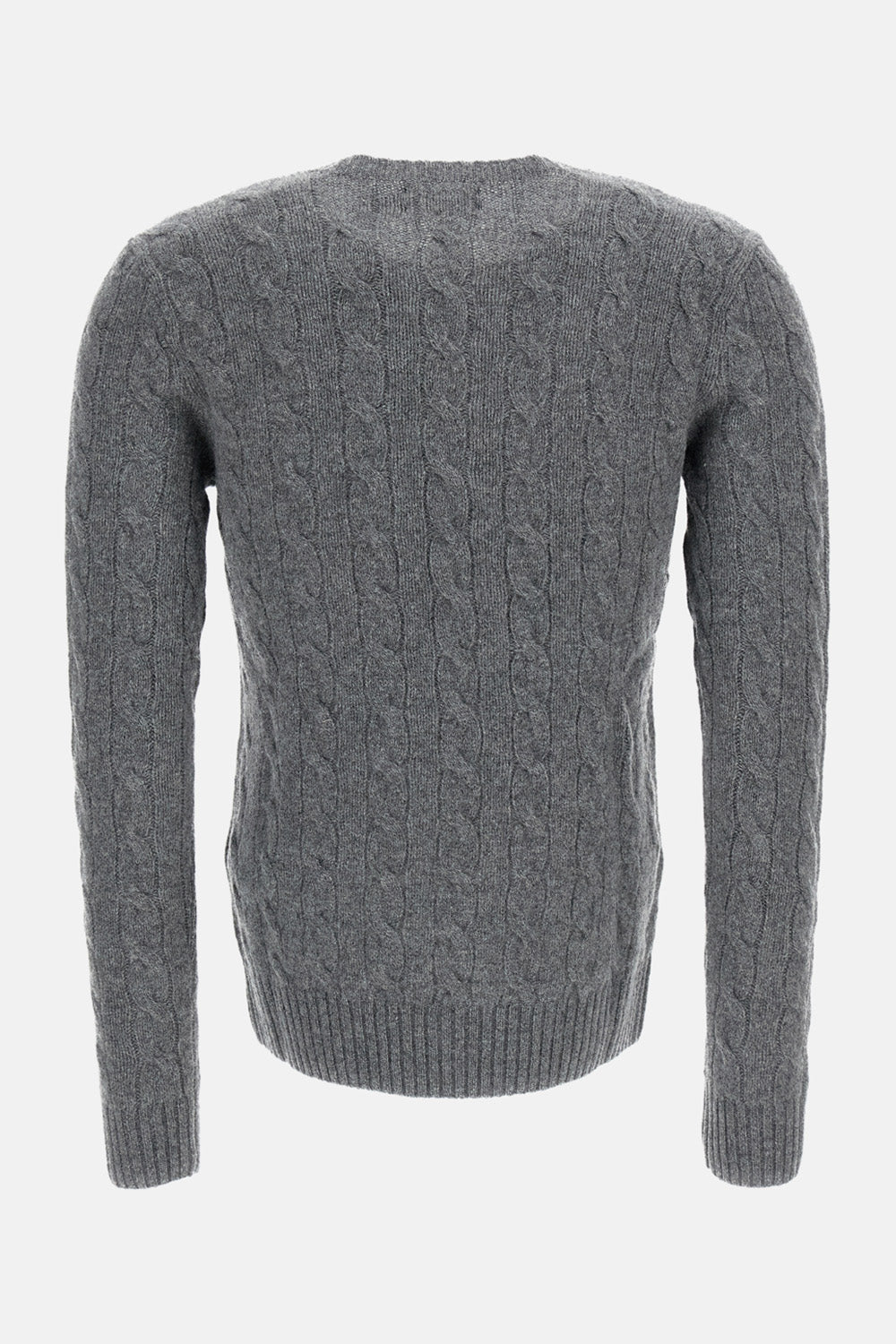 CABLE KNIT CREWNECK SWEATER