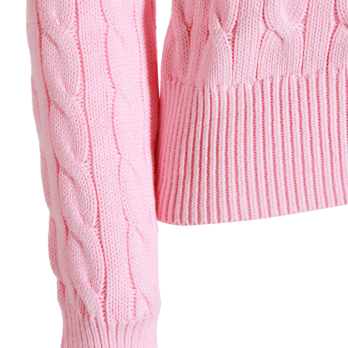 PINK COTTON KNITWEAR