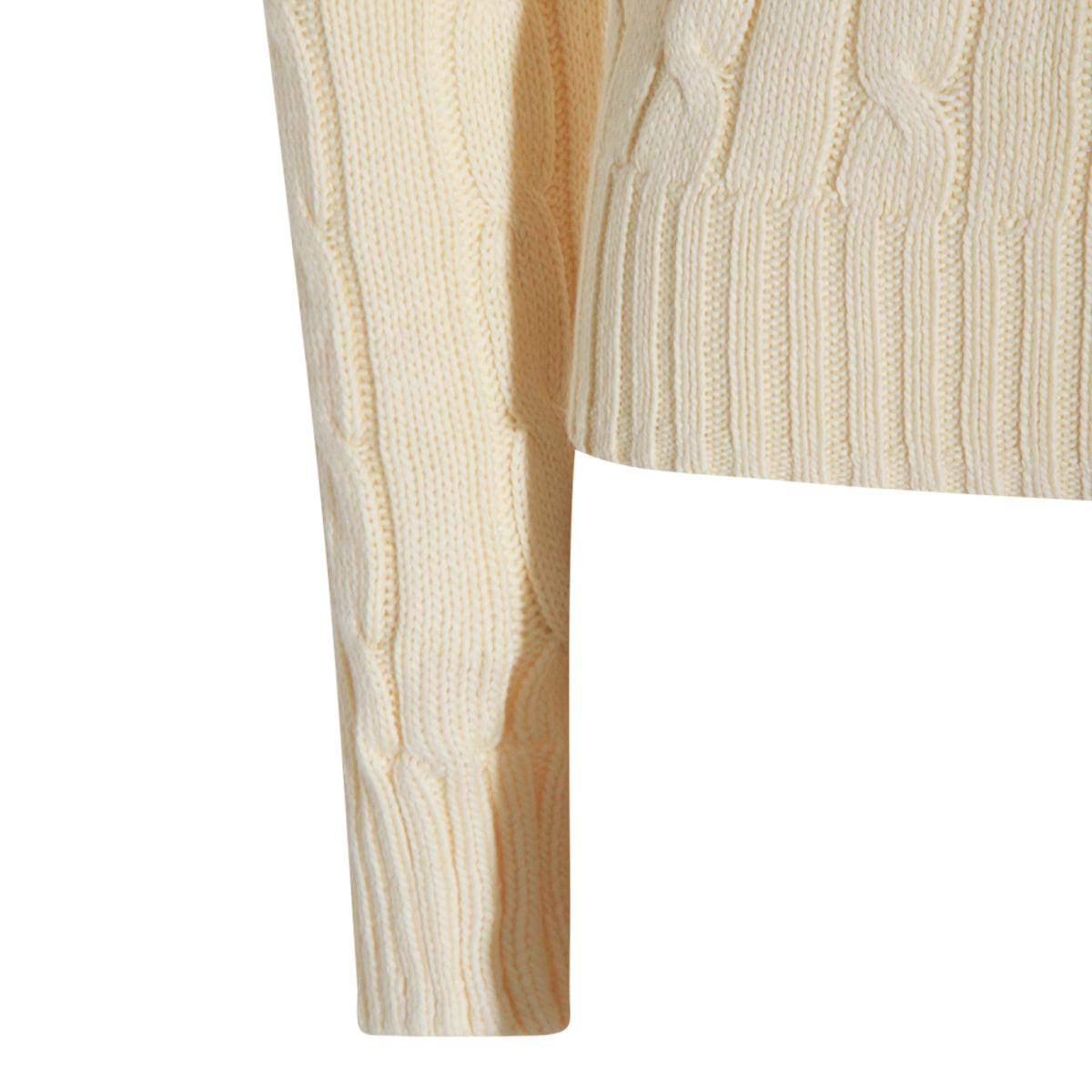 CREAM COTTON KNITWEAR