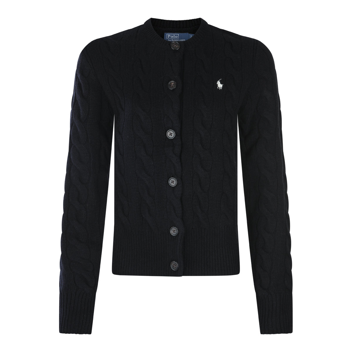 BLACK WOOL KNITWEAR