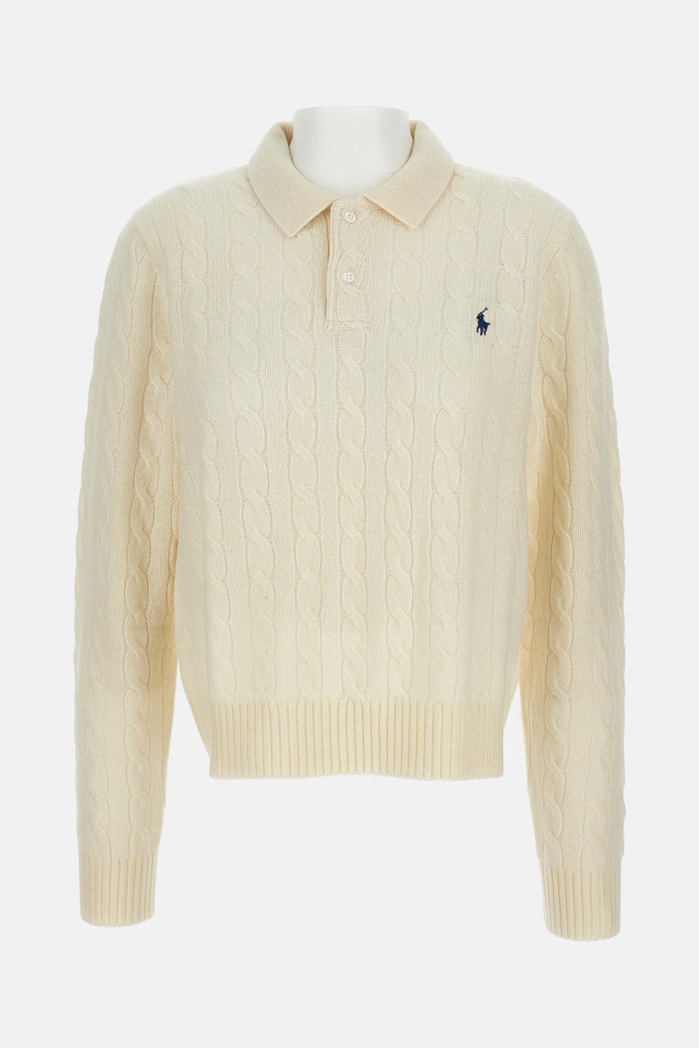 LONG SLEEVED POLO KNITWEAR