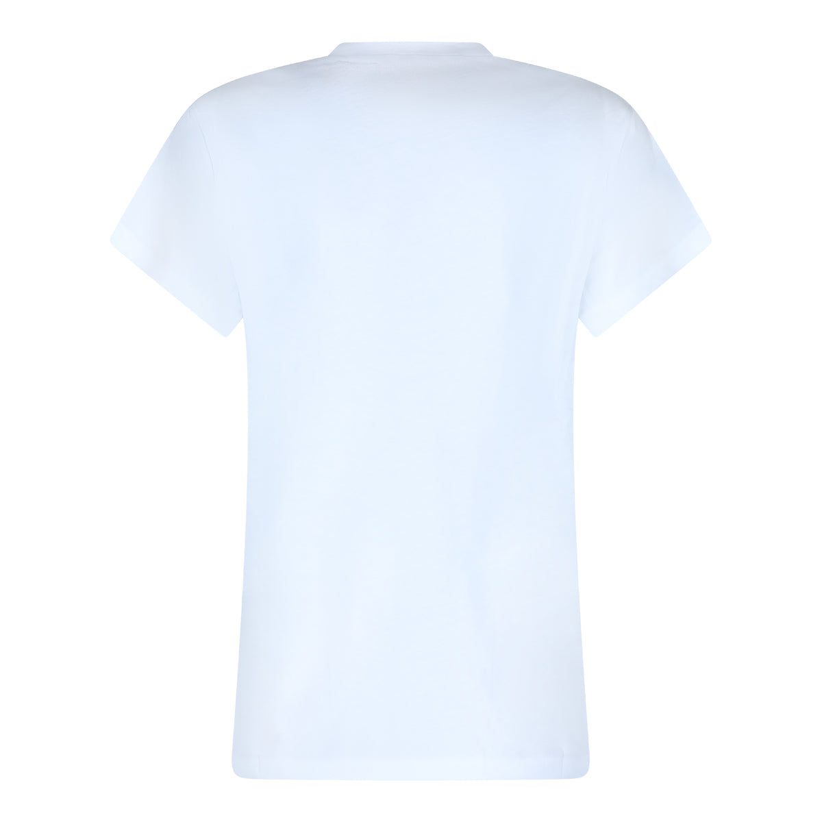 WHITE COTTON T-SHIRT