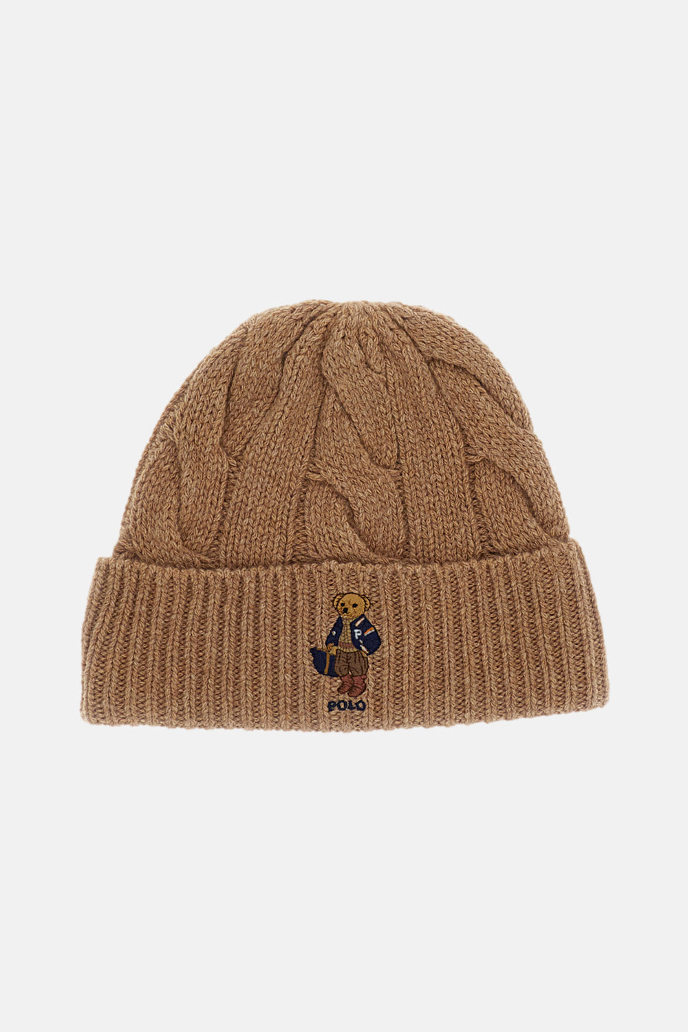 POLO BEAR WOOL-BLEND BEANIE