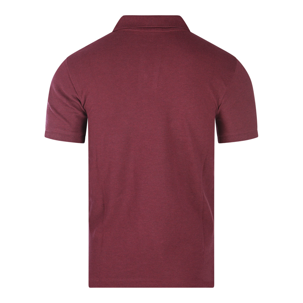 DARK RED COTTON POLO SHIRT