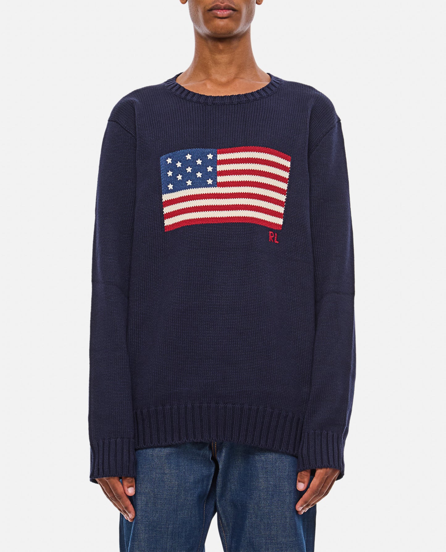 LS CN FLAG-LONG SLEEVE-PULLOVER