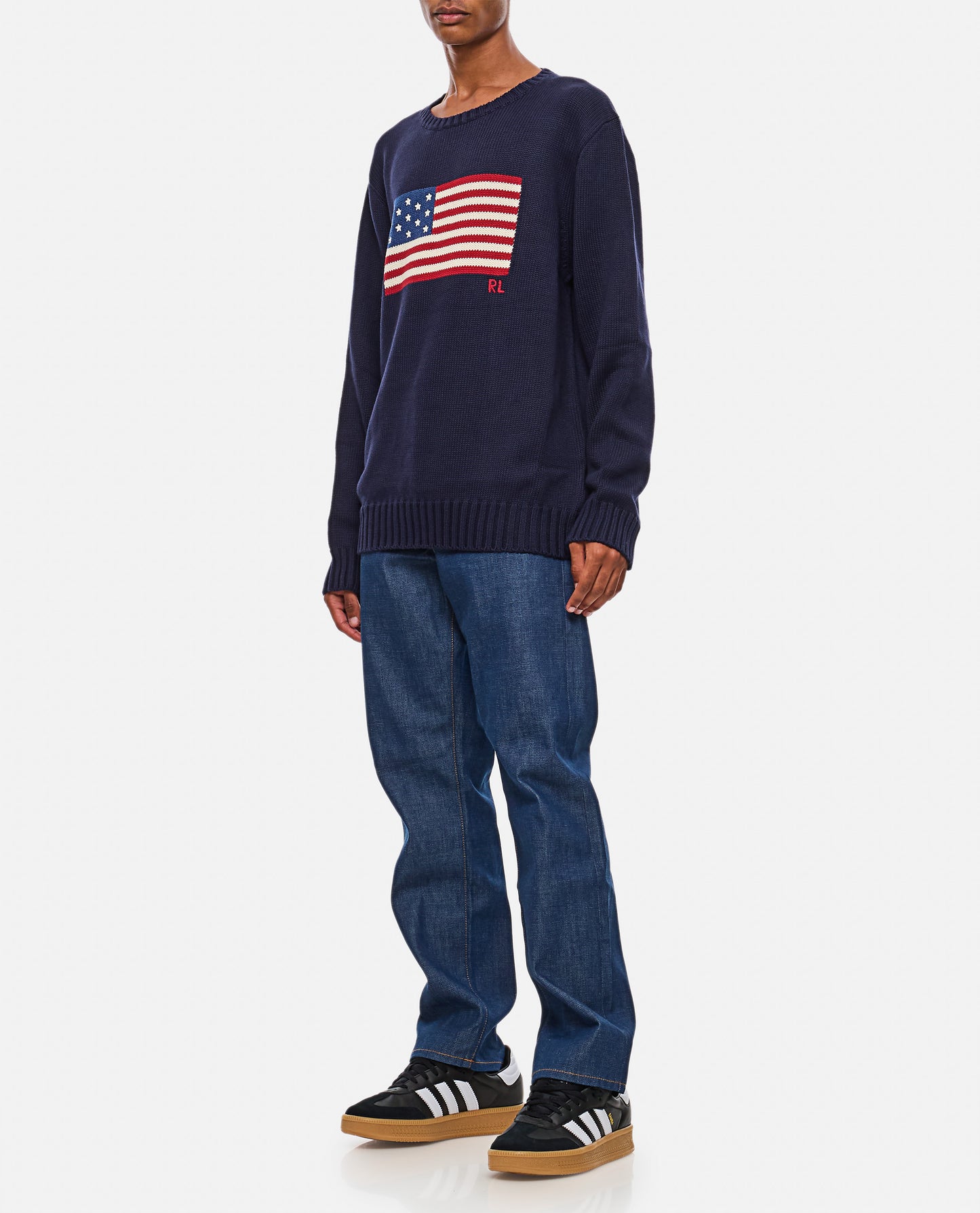 LS CN FLAG-LONG SLEEVE-PULLOVER