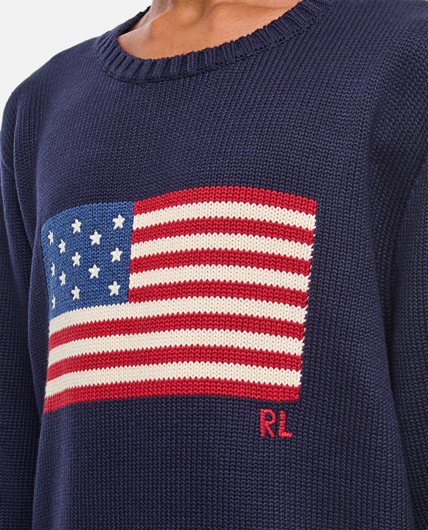 LS CN FLAG-LONG SLEEVE-PULLOVER