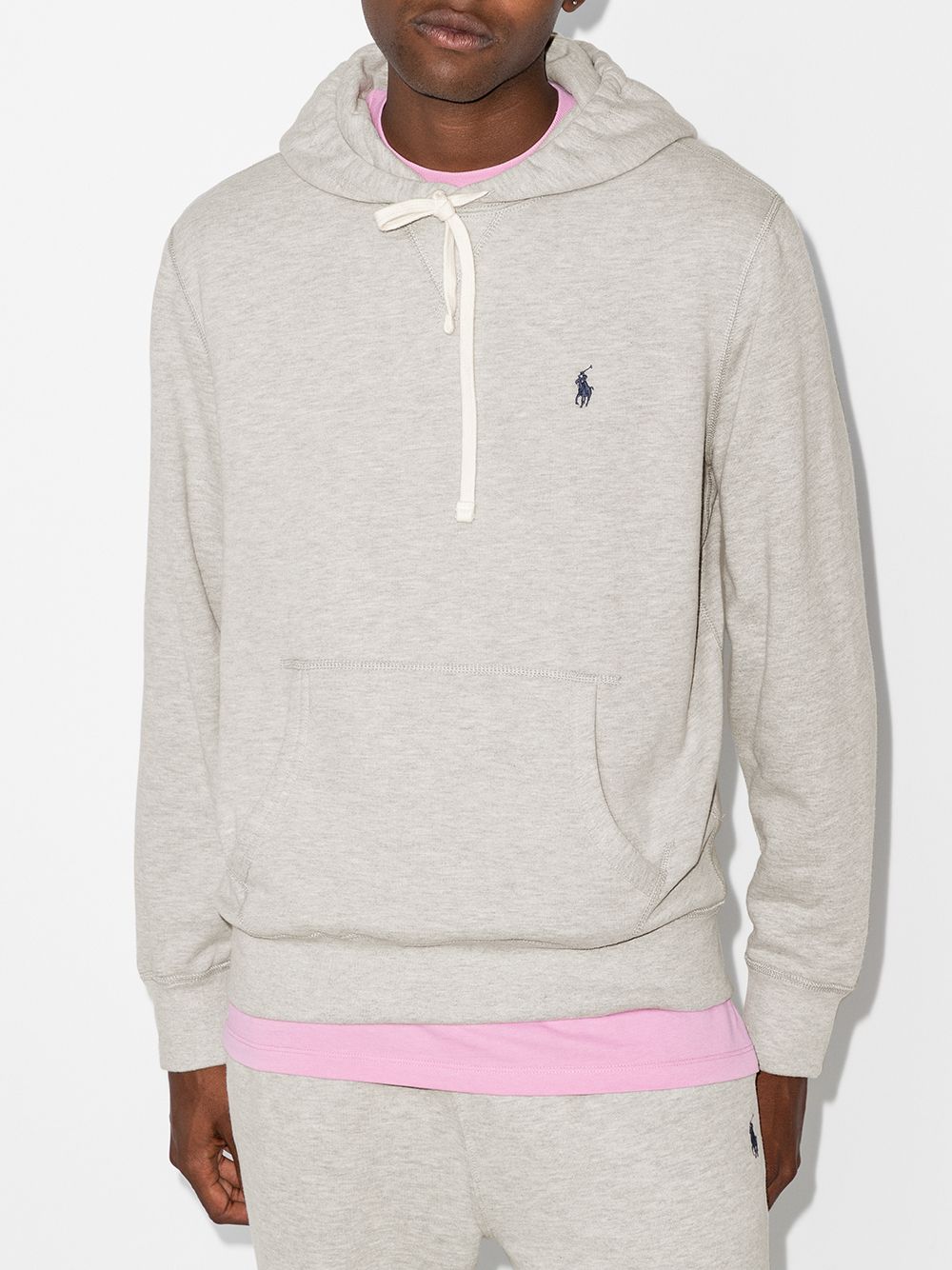 GREY COTTON SWEATSHIRT