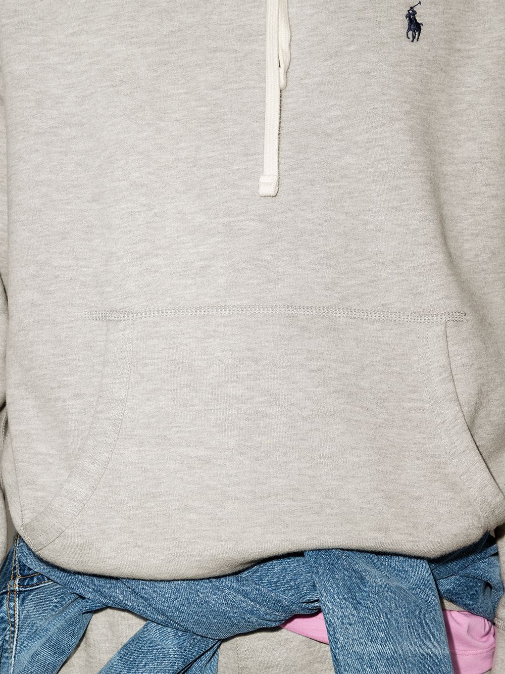 GREY COTTON SWEATSHIRT