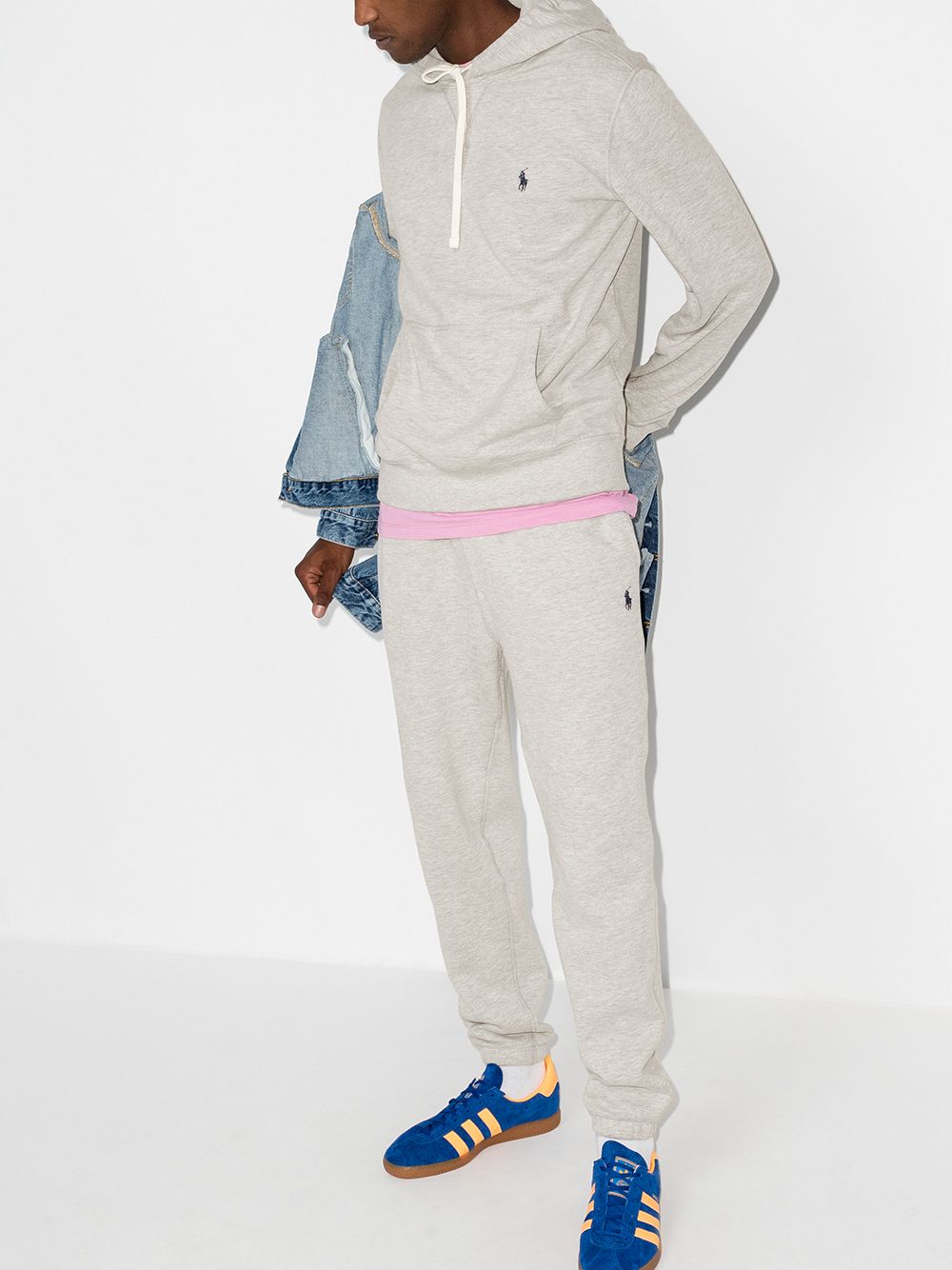GREY COTTON SWEATSHIRT