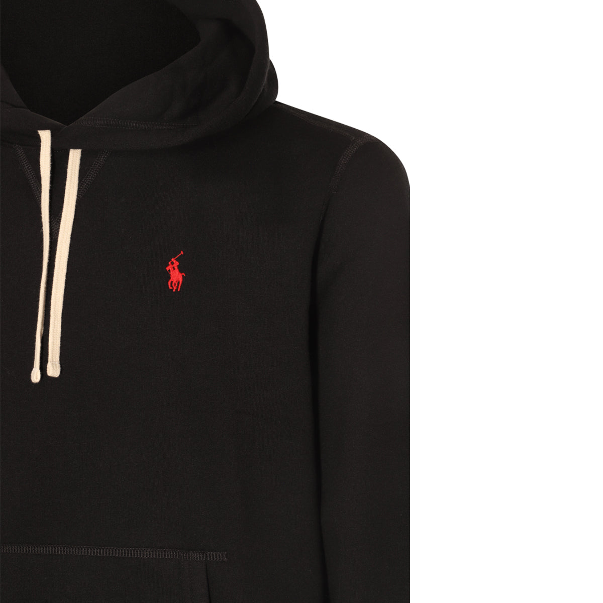 BLACK COTTON SWEATSHIRT