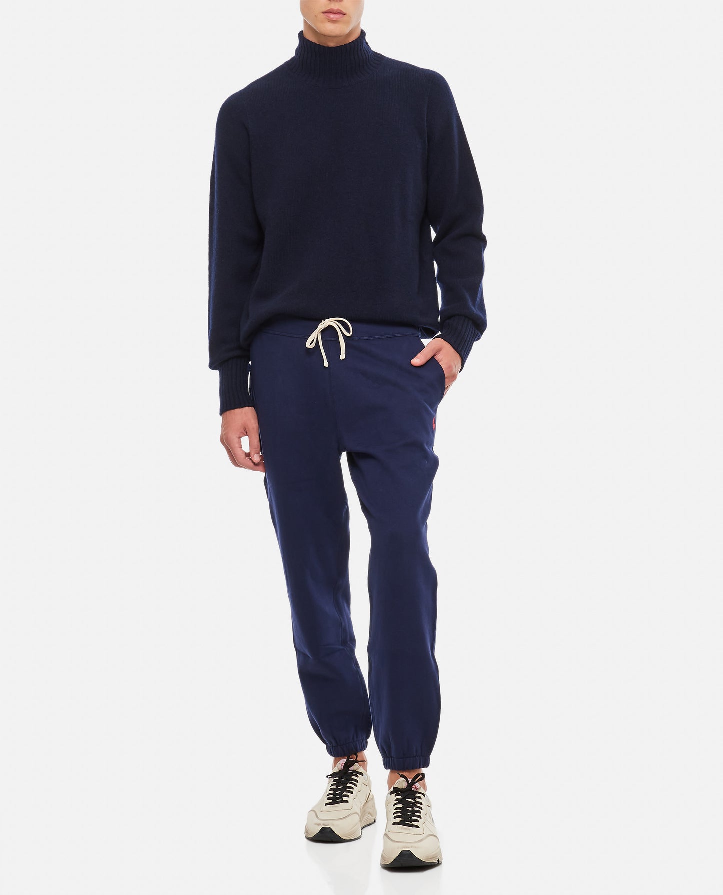 COTTON TRACK PANTS