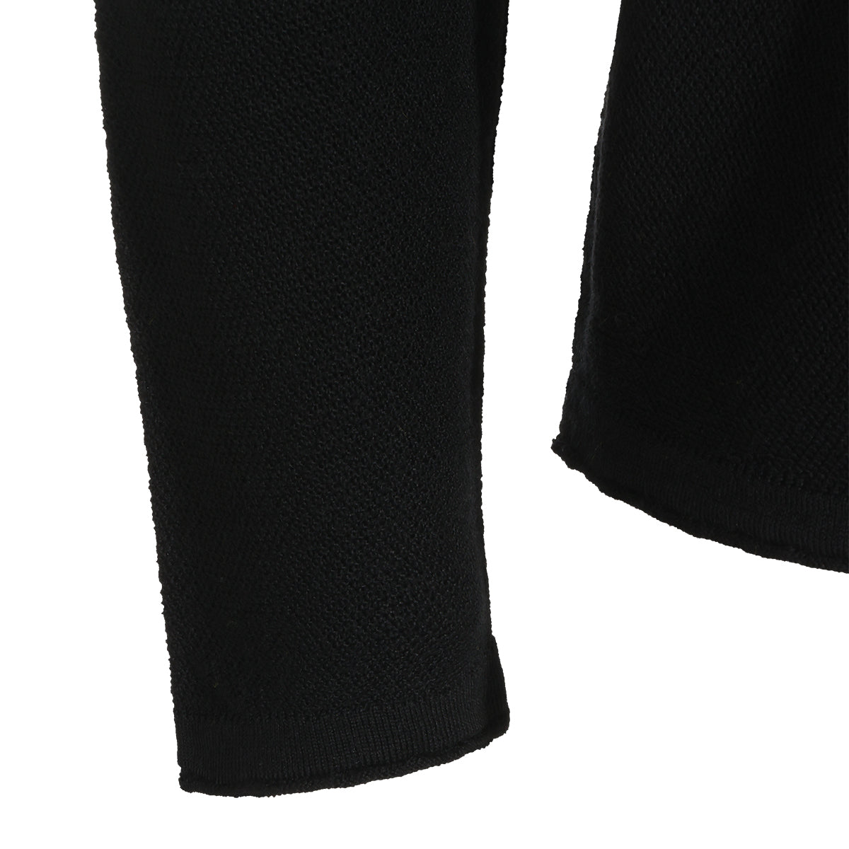 BLACK WOOL SWEATER