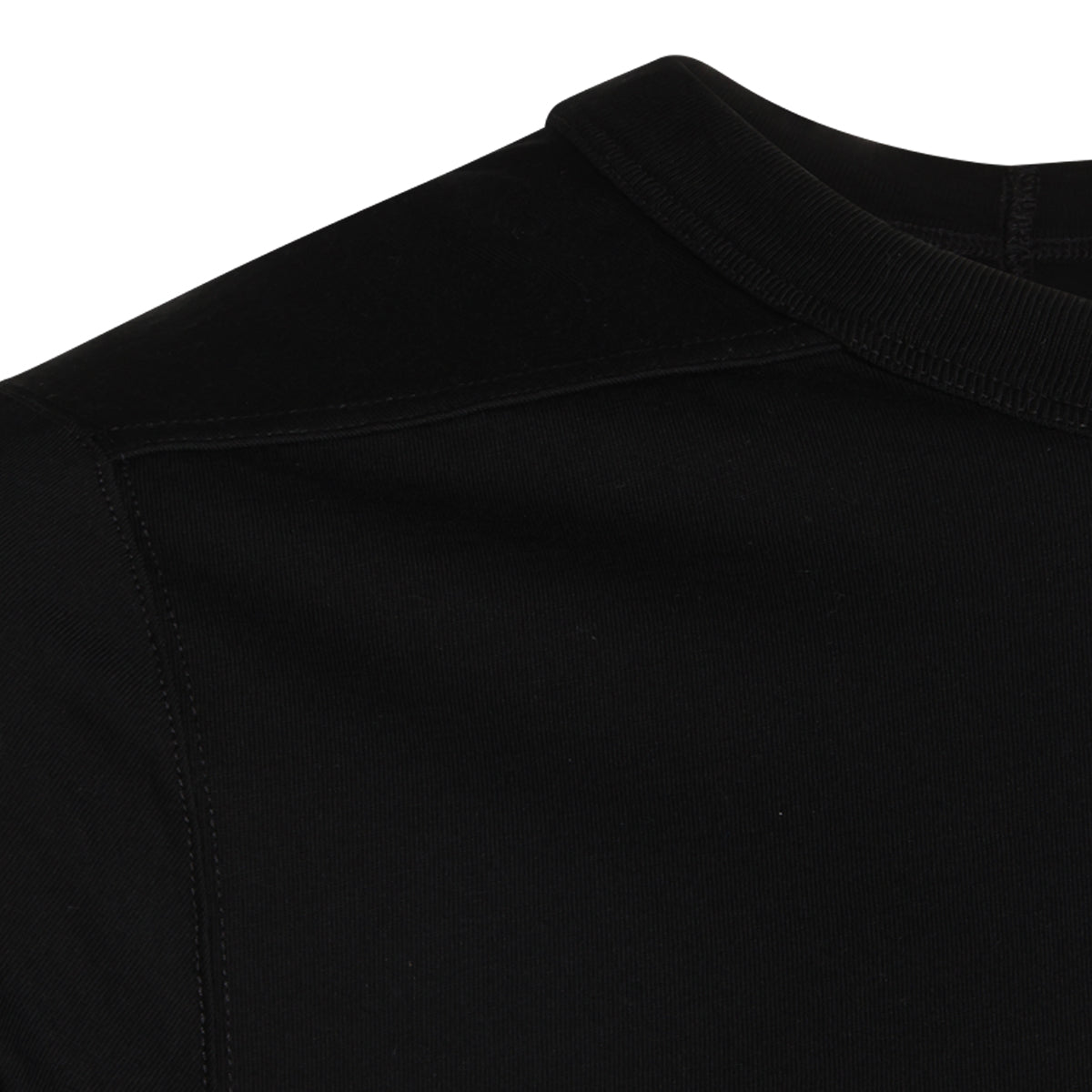 BLACK COTTON T-SHIRT