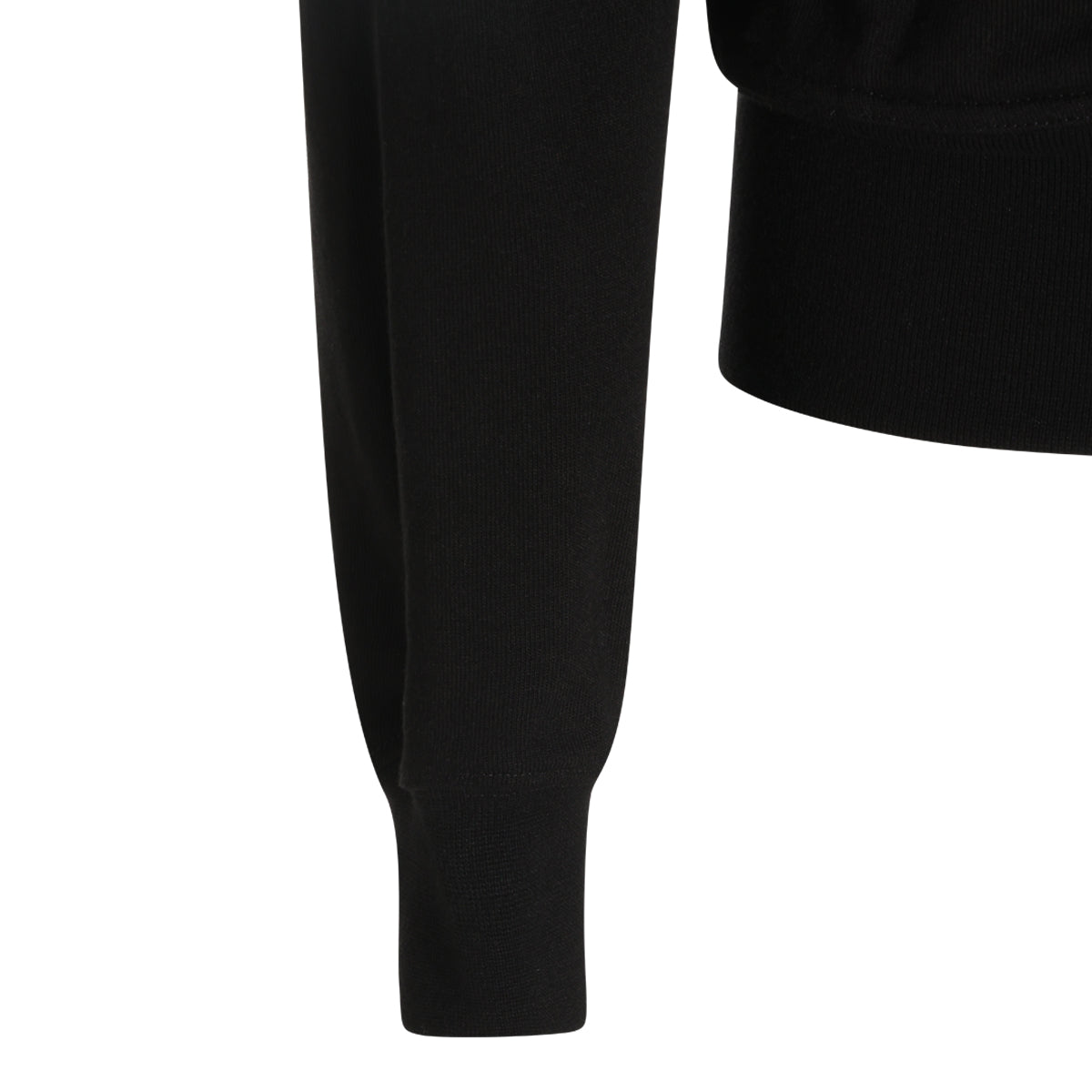 BLACK COTTON BAUHAUS JOGGER SWEATSHIRT