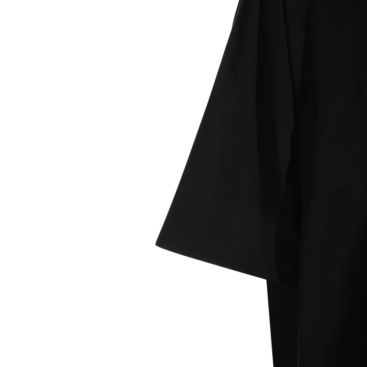 BLACK COTTON TOMMY T-SHIRT