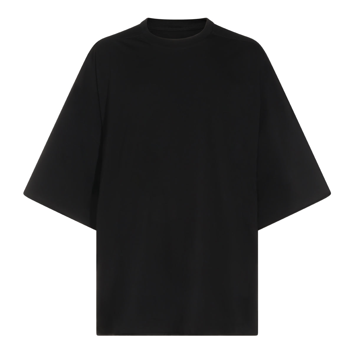 BLACK COTTON TOMMY T-SHIRT