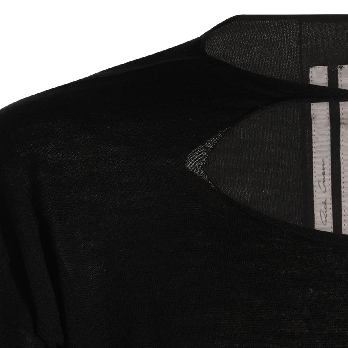 BLACK WOOL KNITWEAR