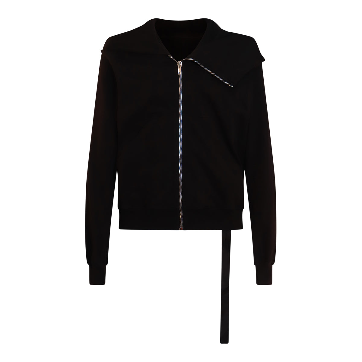 BLACK COTTON MOUNTAIN HOODIE SWEATSHIRT
