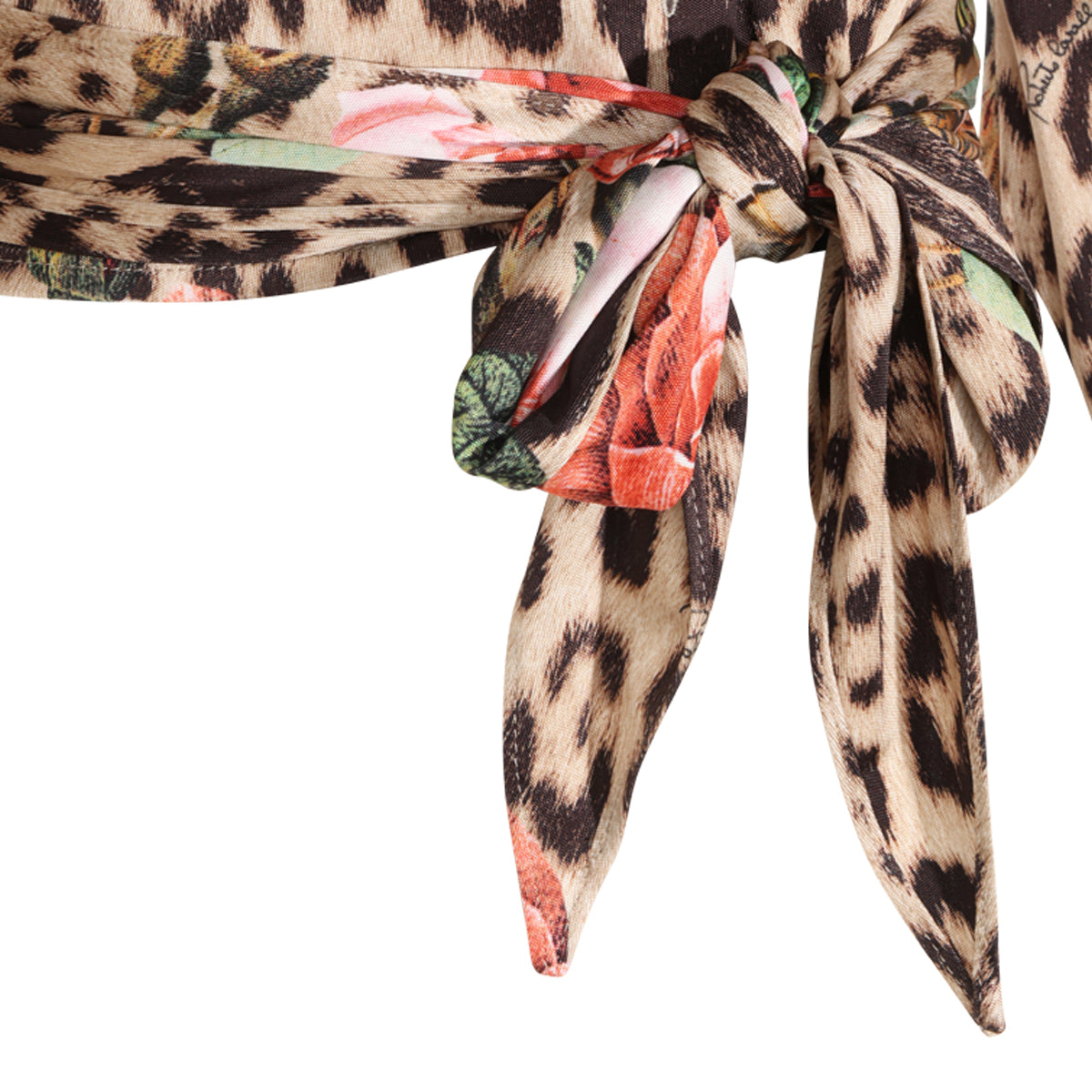 NATURAL VISCOSE ANIMALIER SHIRT