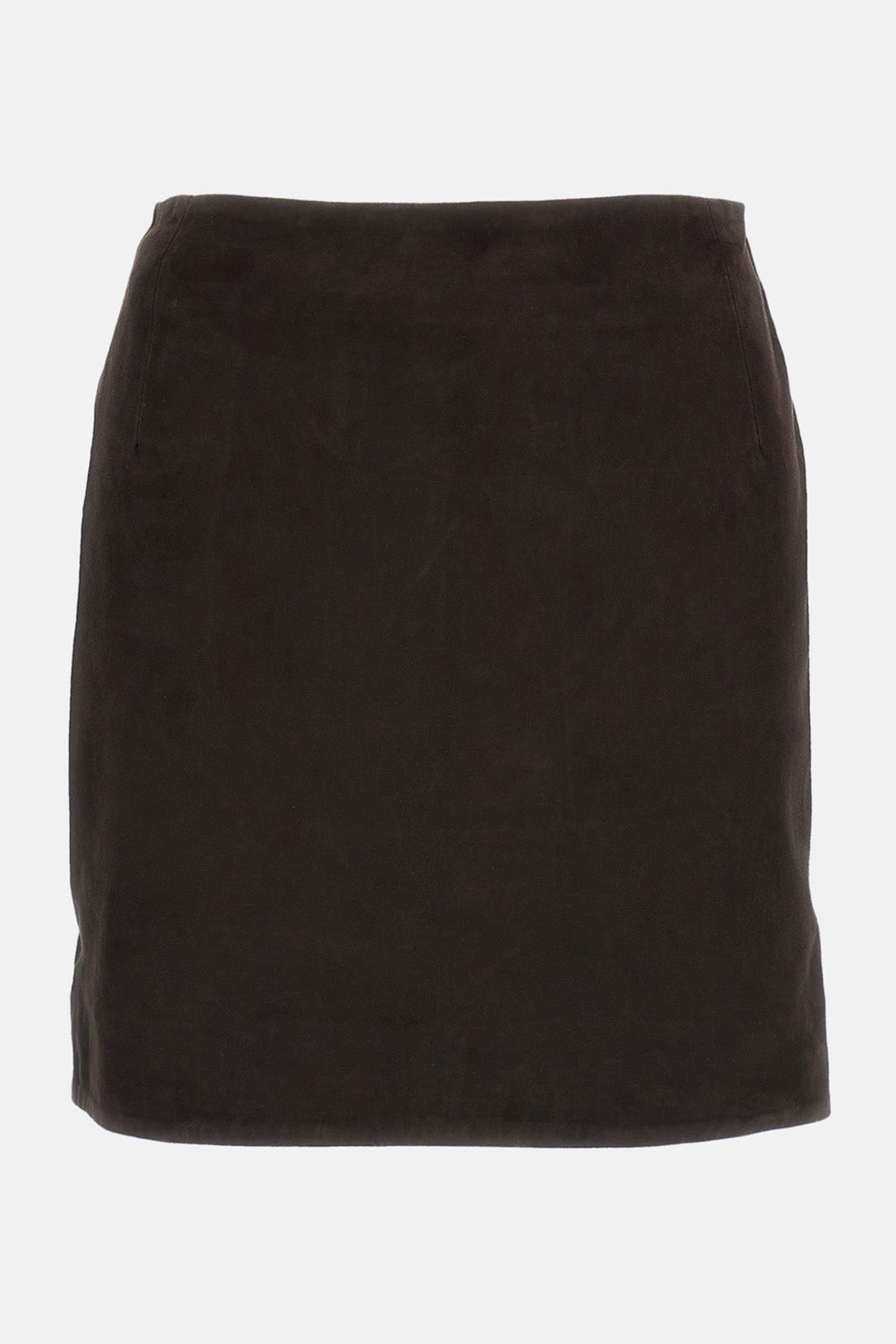 SUEDE MINI SKIRT
