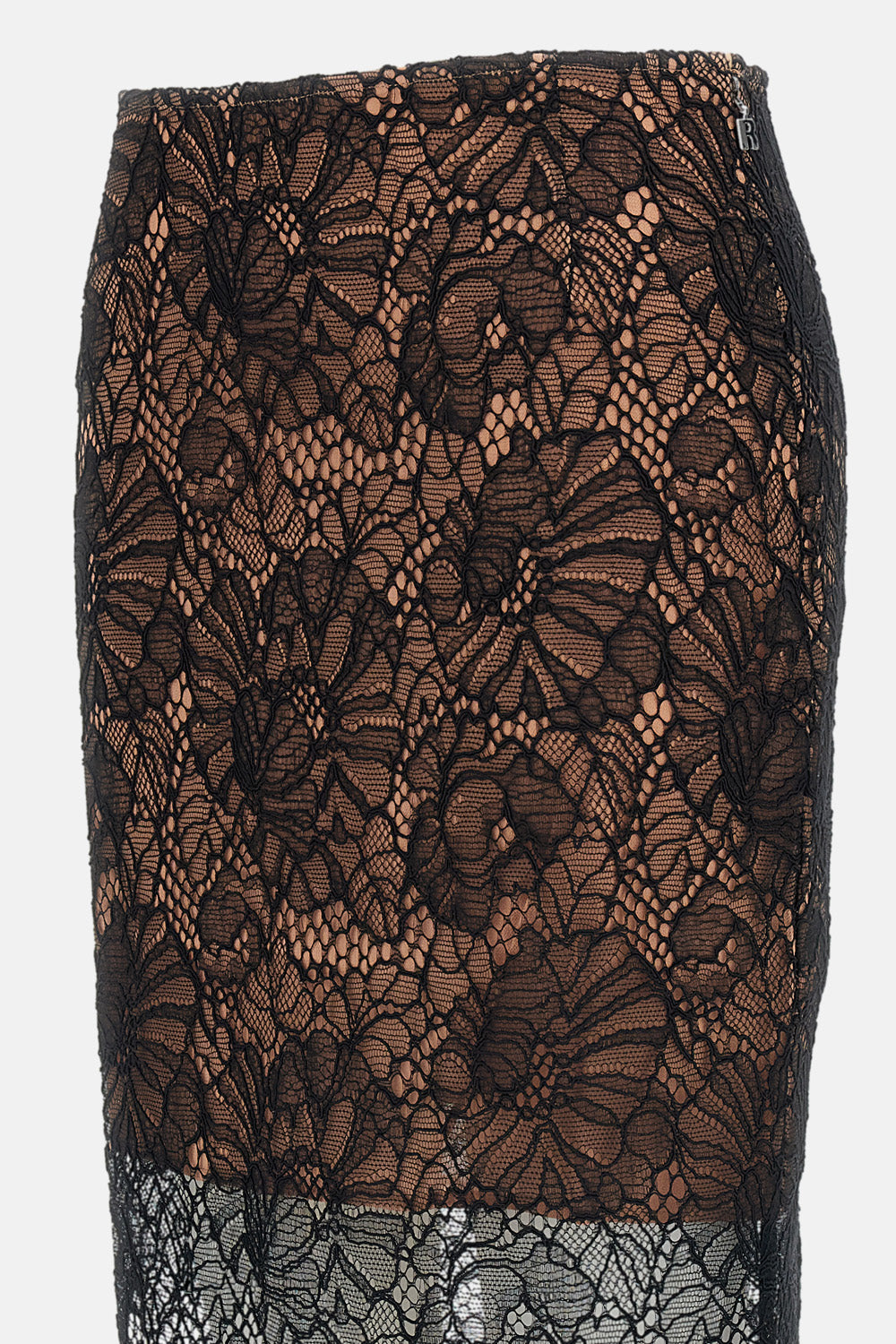LACE MIDI PENCIL SKIRT