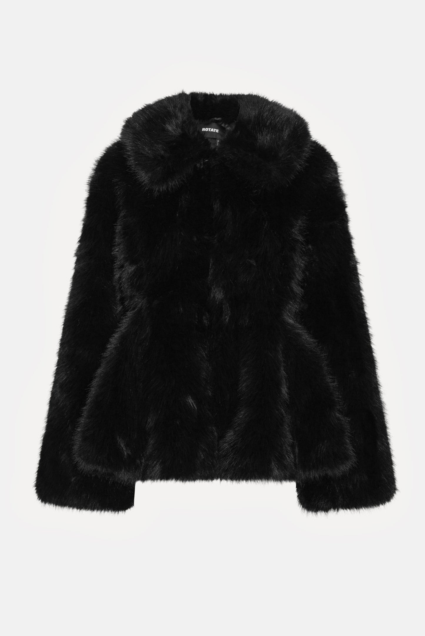 FAUX FUR FLARED JACKET
