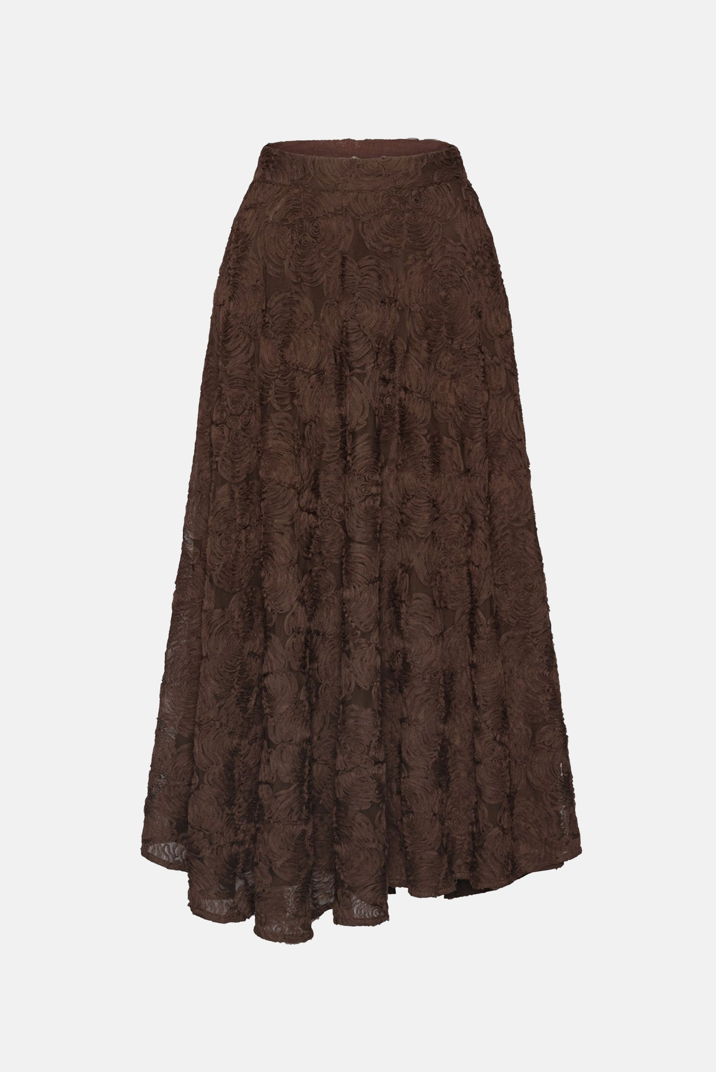 FLOWER MESH SUN SKIRT
