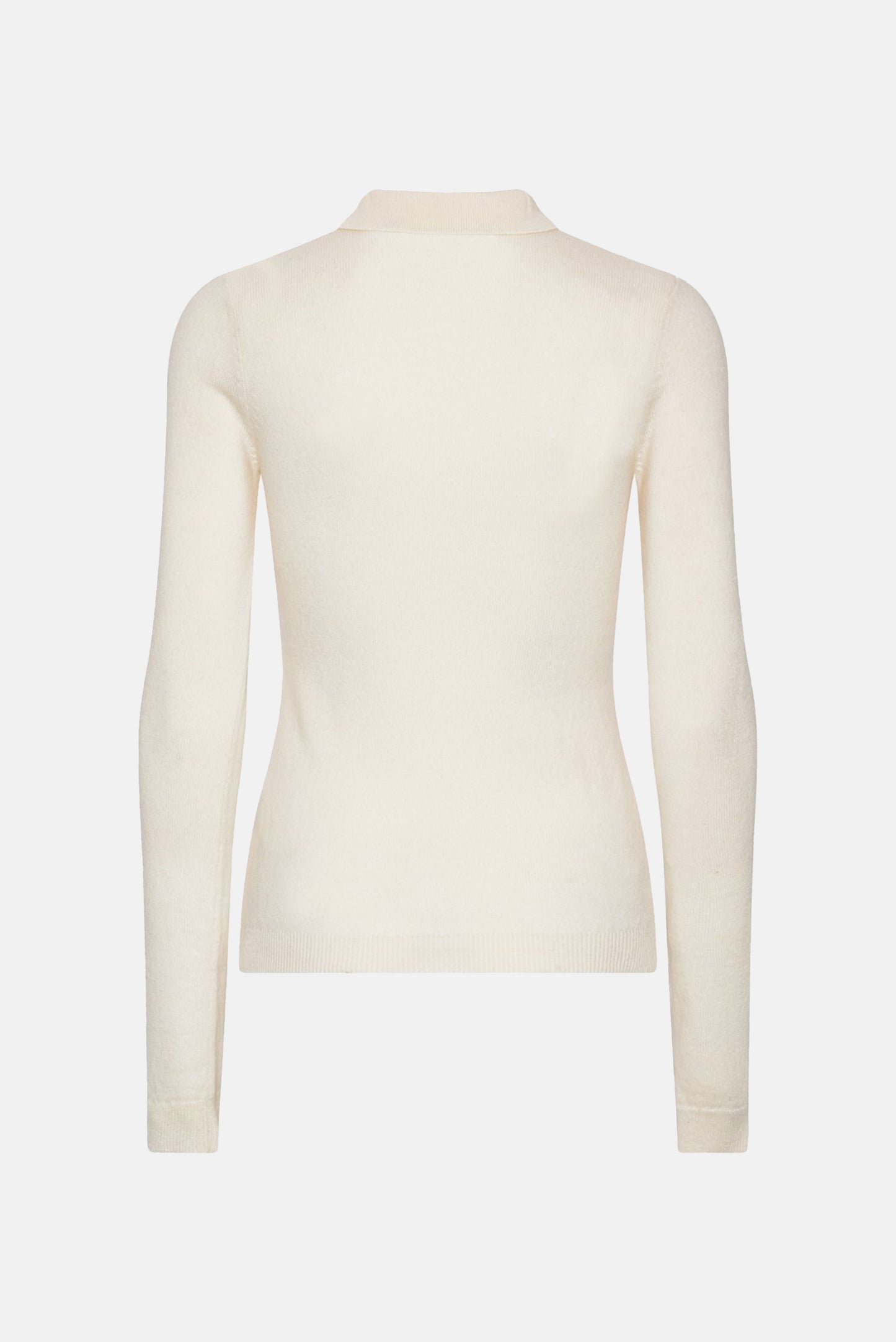 KNITTED POLO TOP