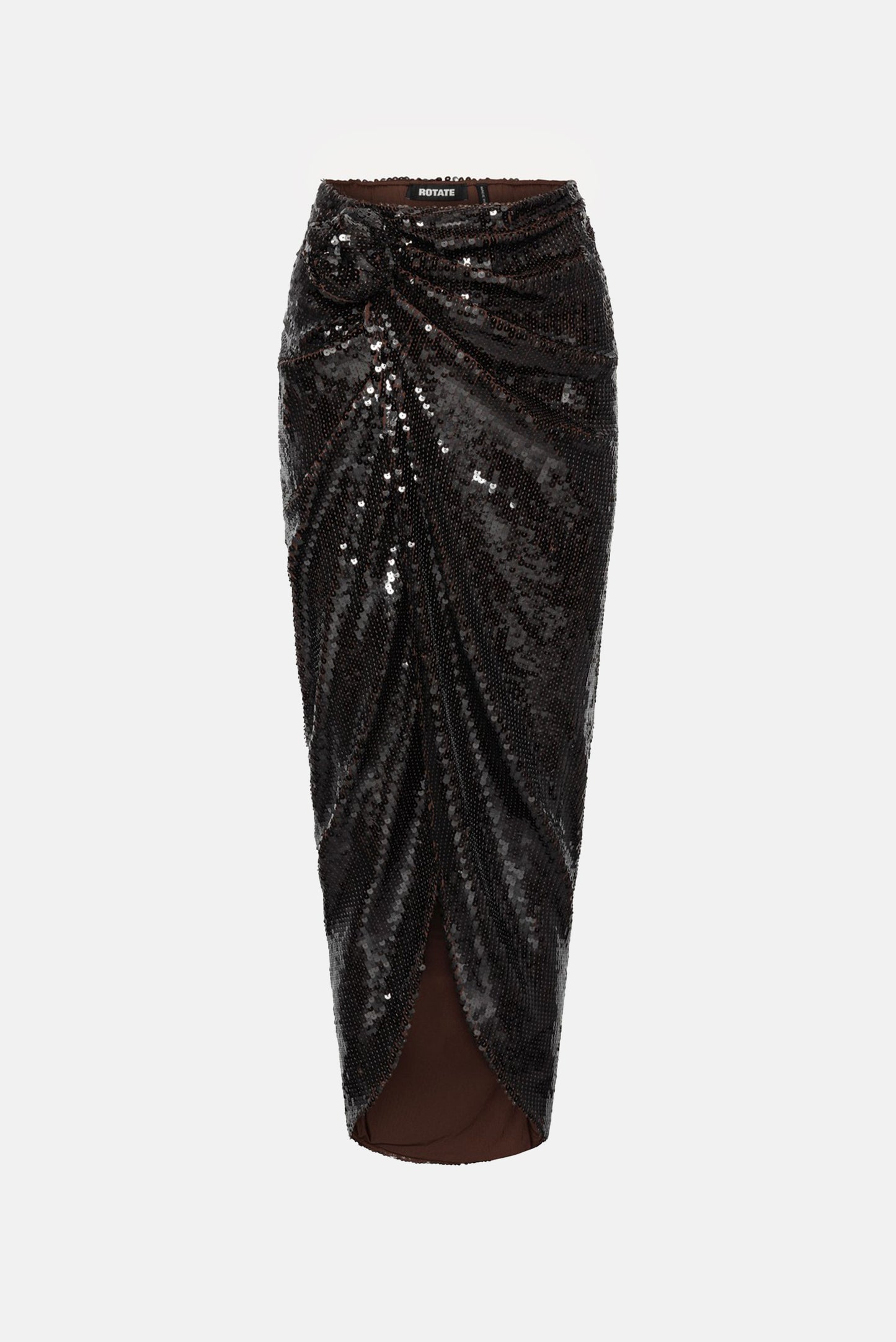 SEQUINS KNOT SKIRT
