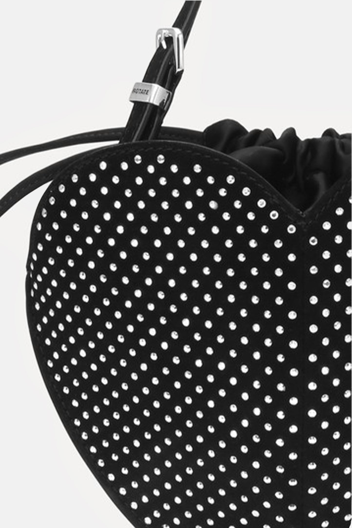 RHINESTONE HEART BAG