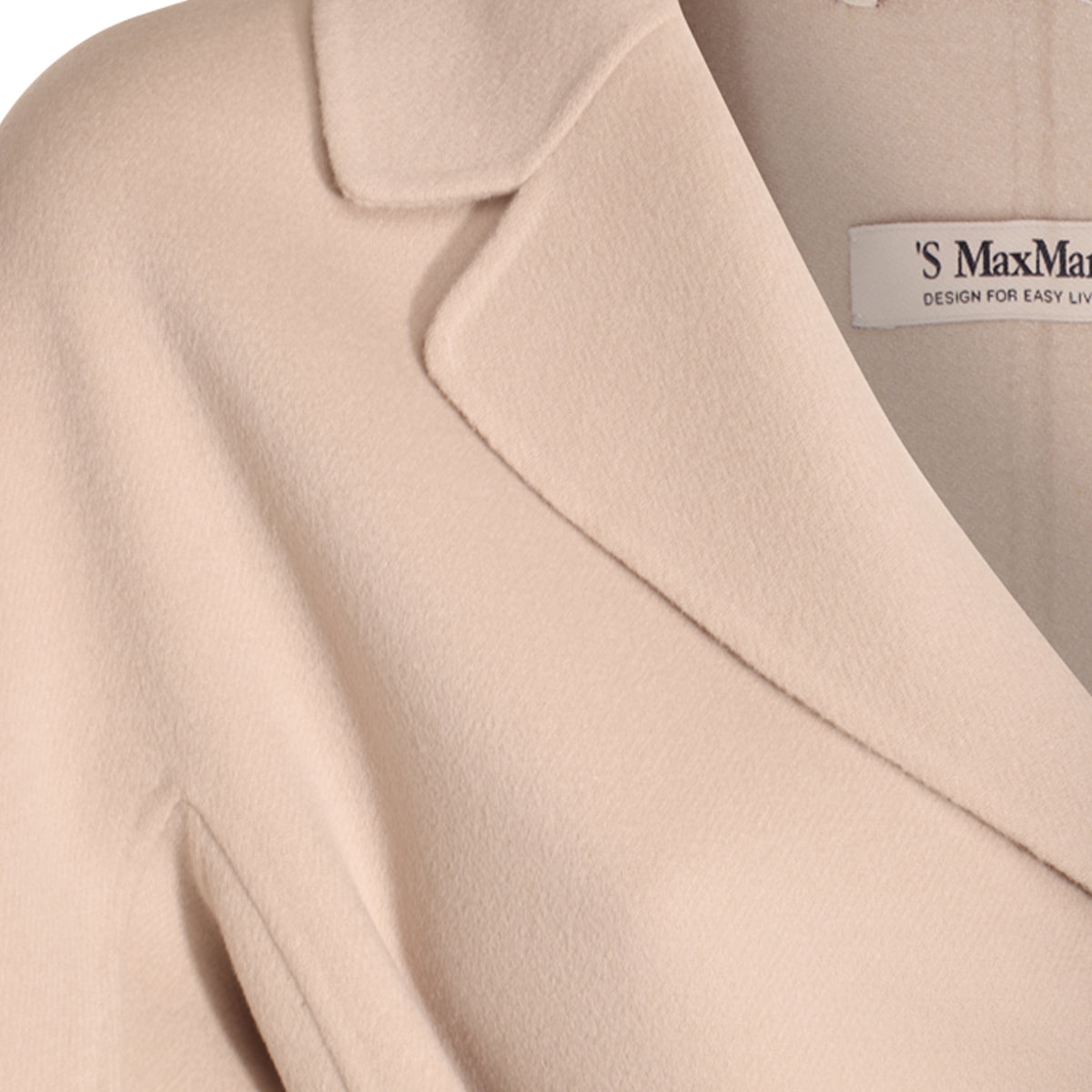WHITE CASHMERE COAT