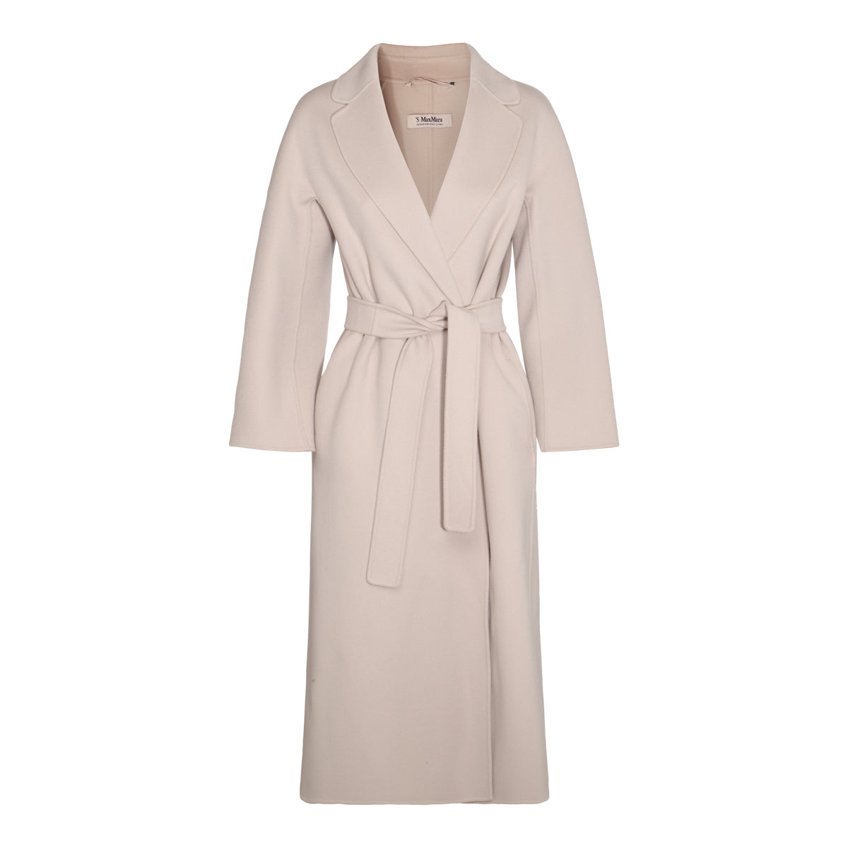 BEIGE VIRGIN WOOL ESTURIA COAT