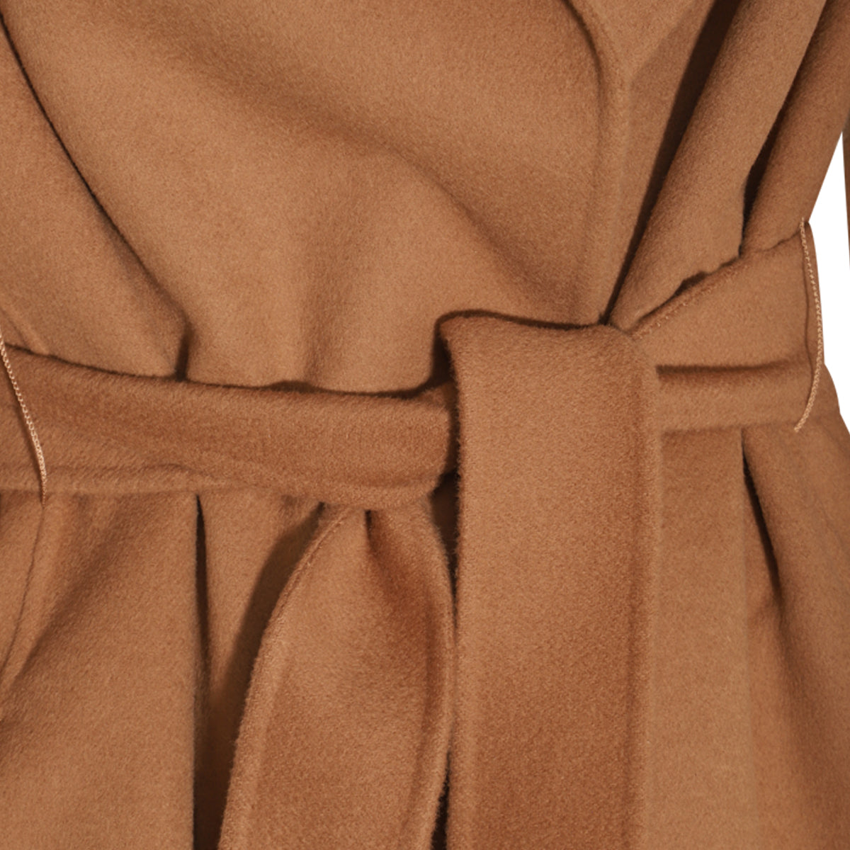 CAMEL VIRGIN WOOL POLDO COAT