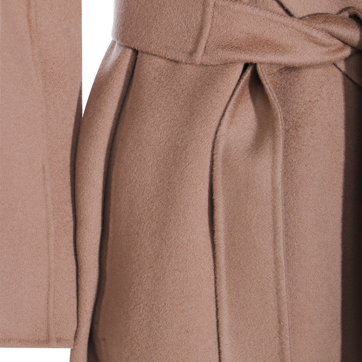 PERFECT CAMEL VIRGIN WOOL MESSI COAT