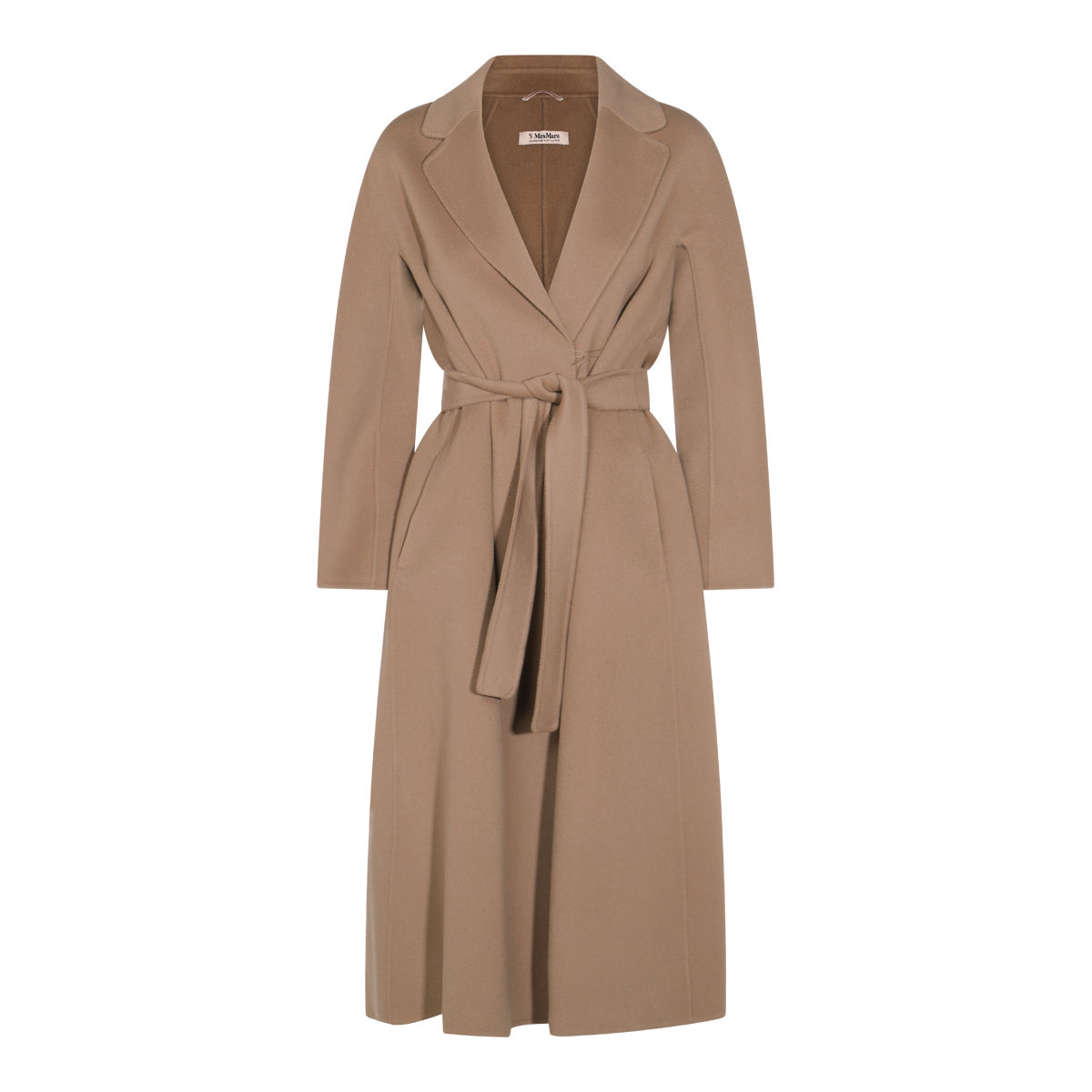 PERFECT CAMEL VIRGIN WOOL ESTURIA COAT